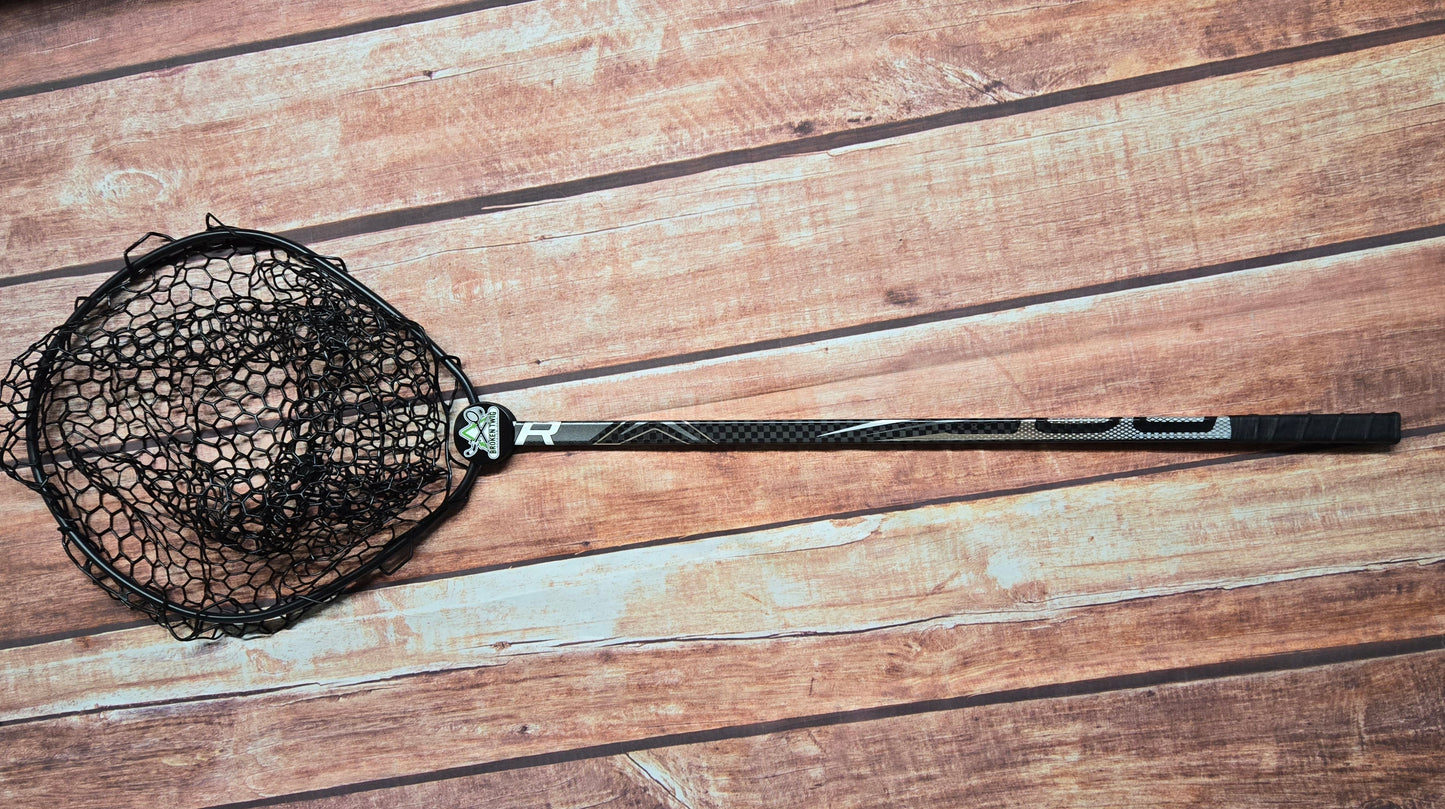 Extra Long Full Strength Landing Net - Edmonton Oilers Player