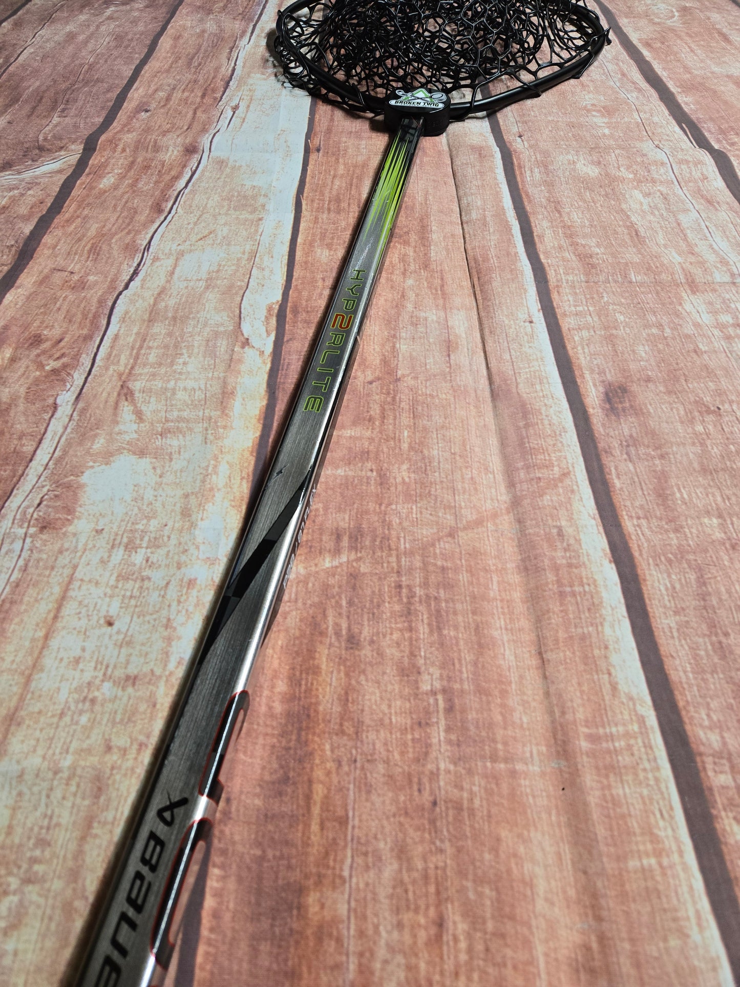 Extra Long Full Strength Landing Net - Bauer Stick