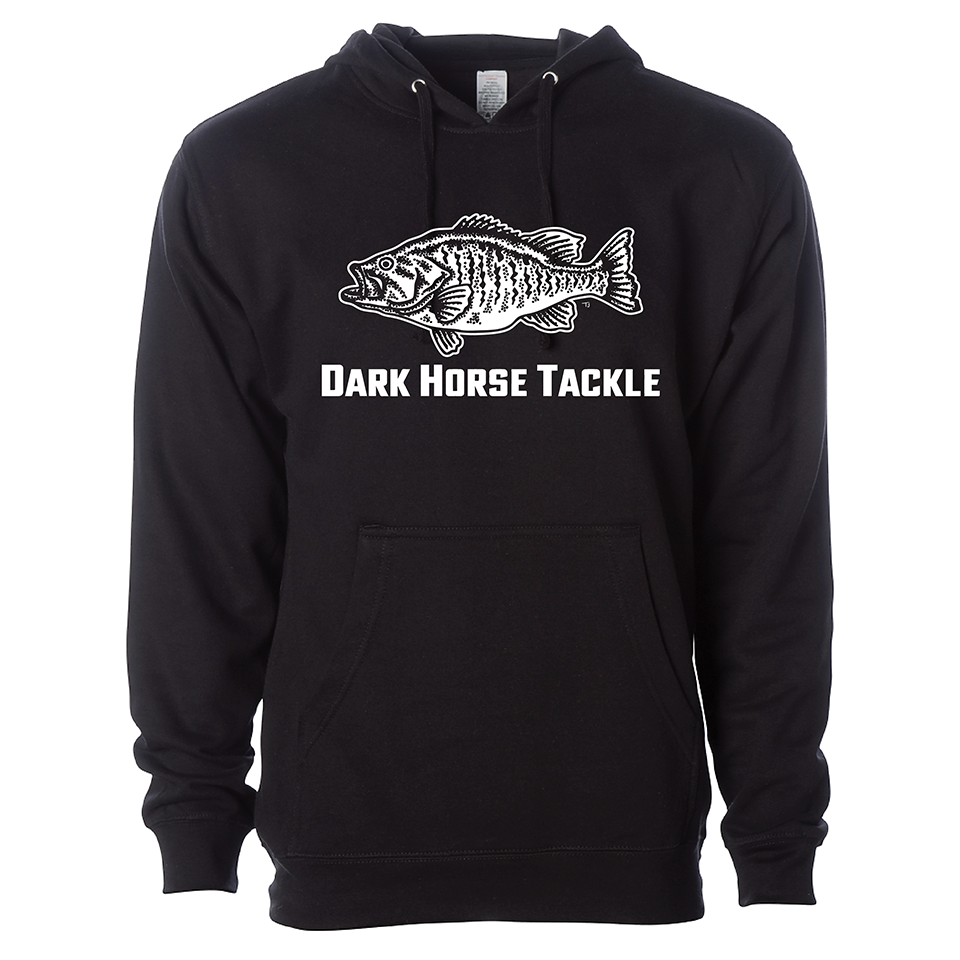 Team Largie / Smallie Dark Horse Tackle Mid-Weight Hoodie