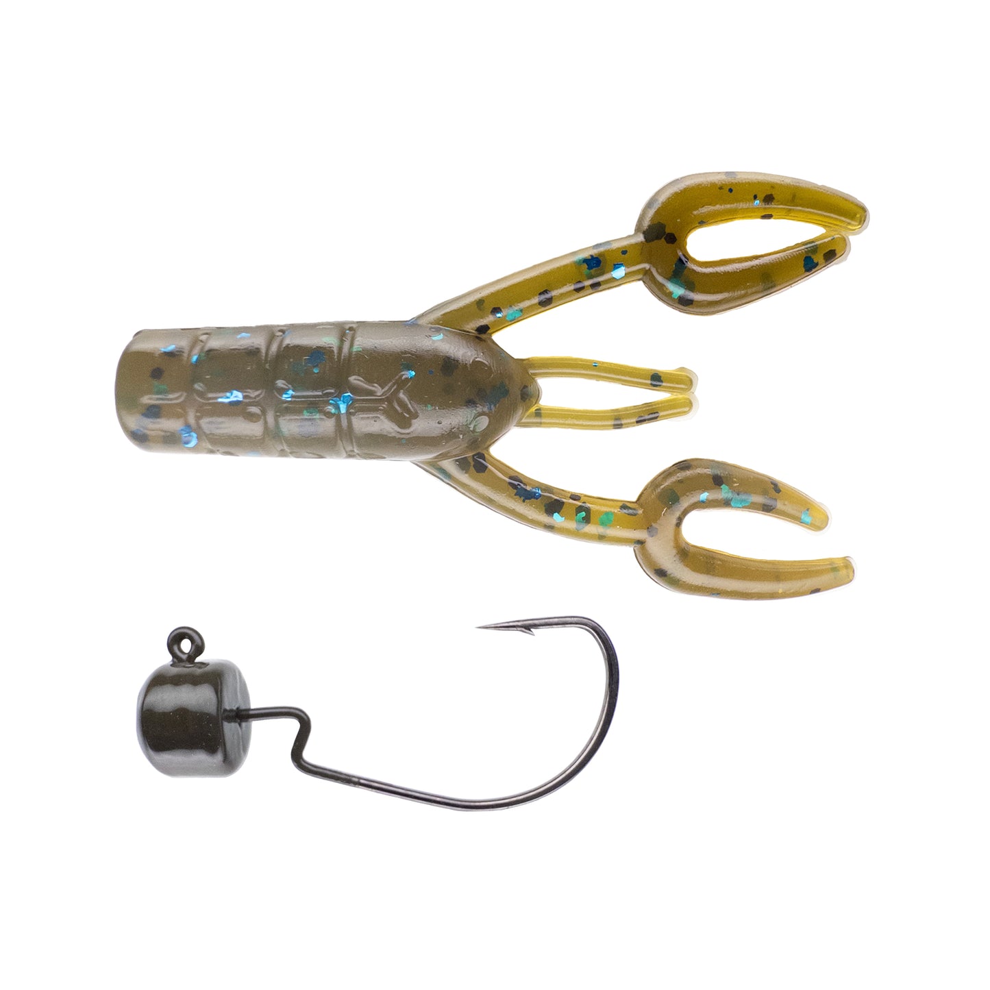 Dirks Craw➕Mad Mouth Bass Bait Co. Offset Block Heads