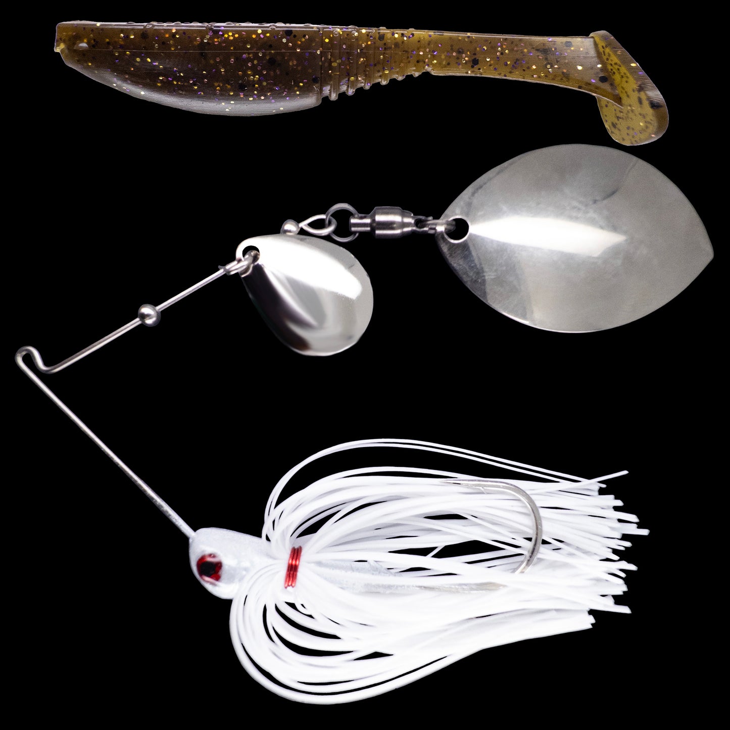 501 Blade Tandem Indiana/Oklahoma Blades ➕ 3.5” Vixen Swimbait