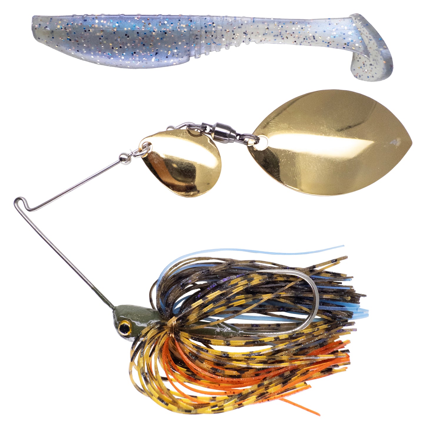 501 Blade Tandem Indiana/Oklahoma Blades ➕ 3.5” Vixen Swimbait