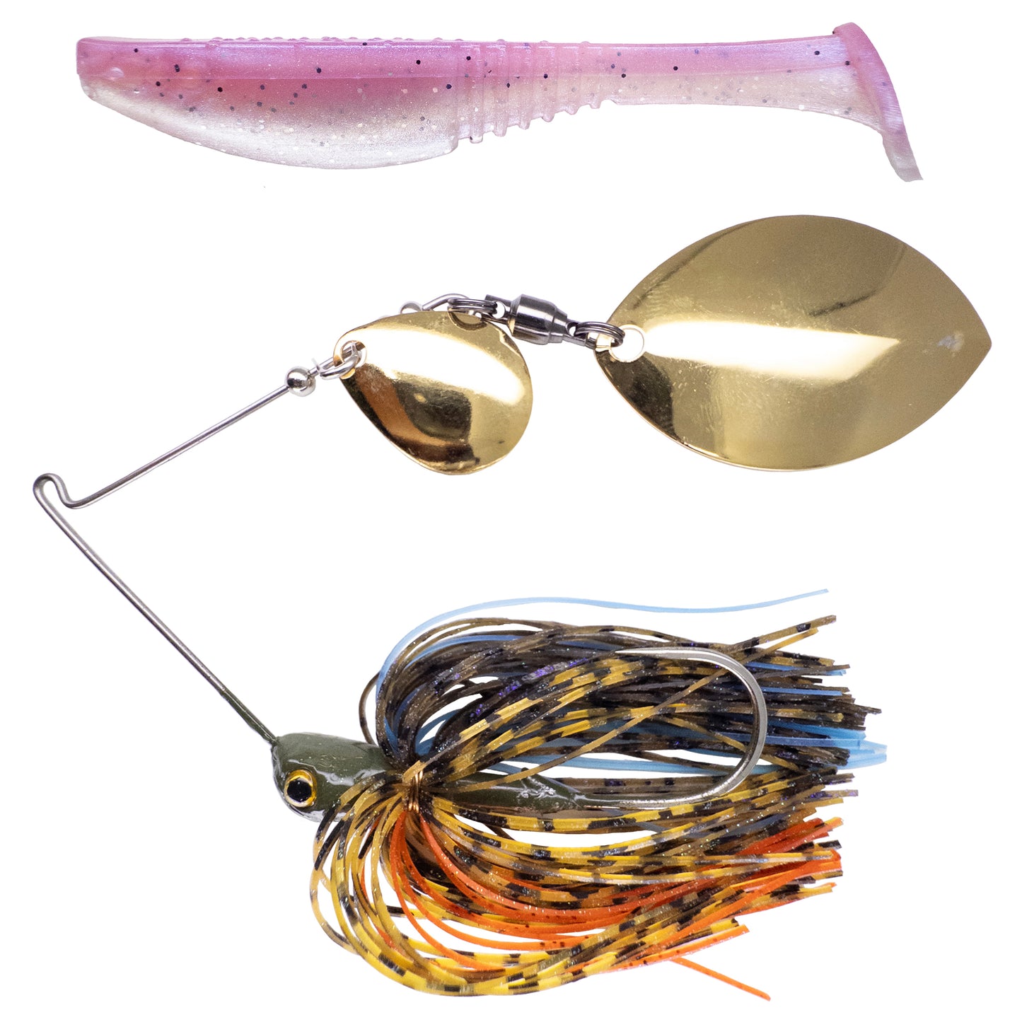 501 Blade Tandem Indiana/Oklahoma Blades ➕ 3.5” Vixen Swimbait
