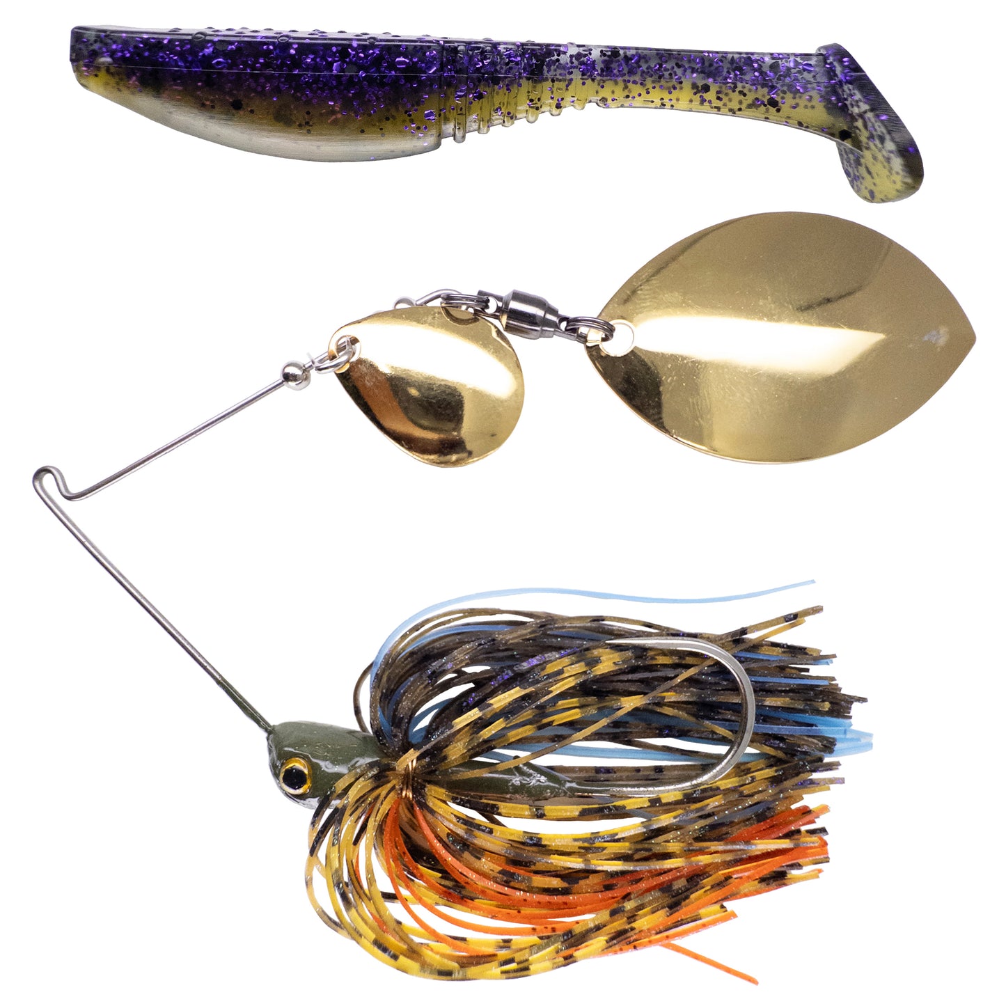 501 Blade Tandem Indiana/Oklahoma Blades ➕ 3.5” Vixen Swimbait