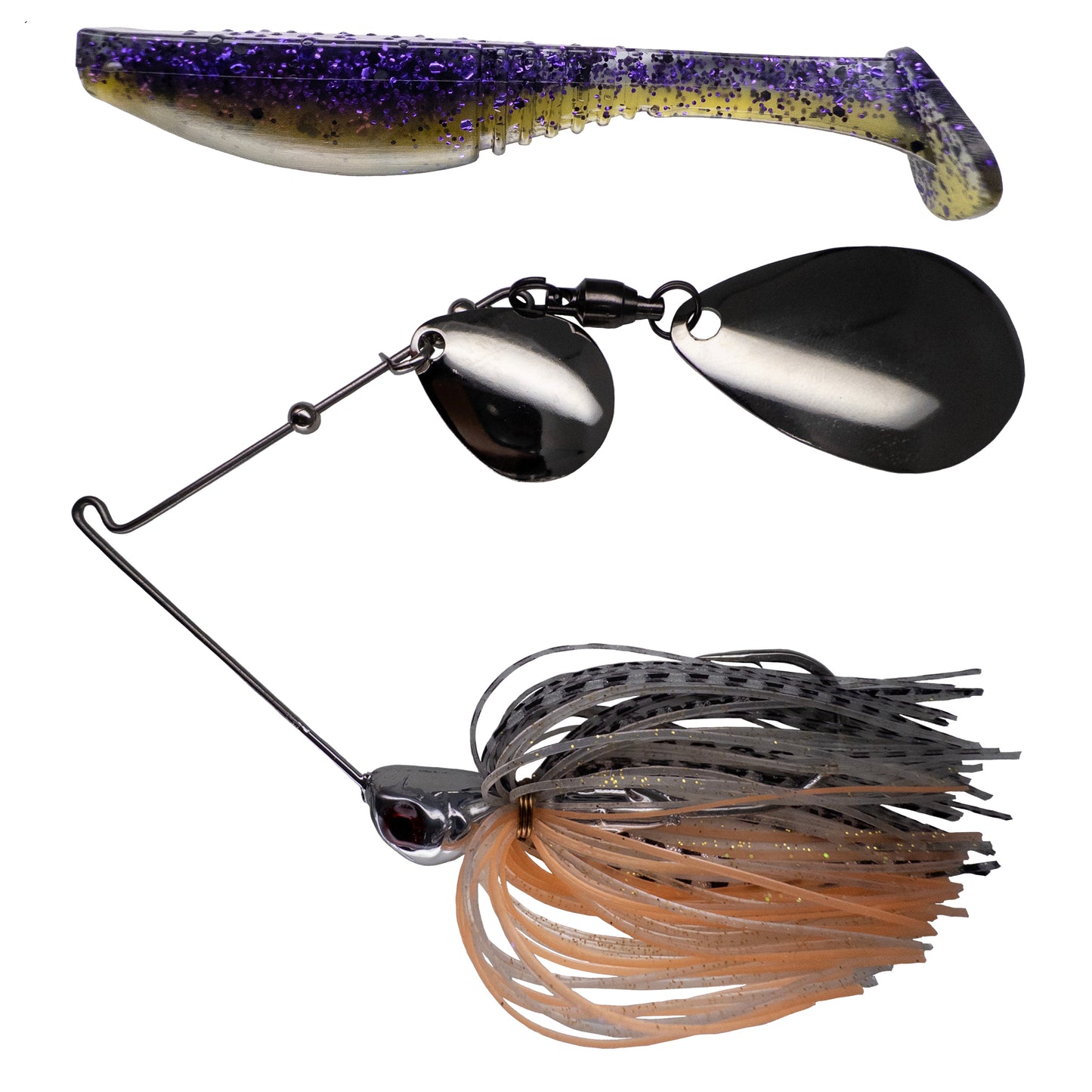 501 Blade Tandem Indiana/Oklahoma Blades ➕ 3.5” Vixen Swimbait