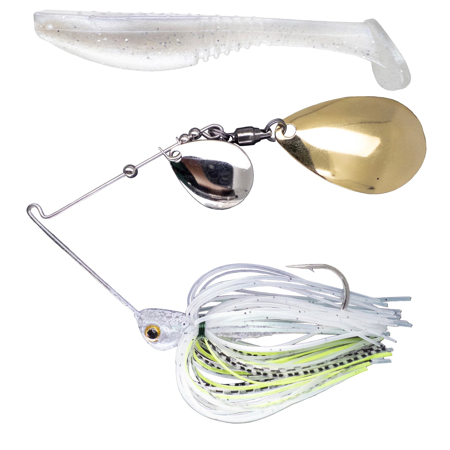 501 Blade Tandem Indiana/Oklahoma Blades ➕ 3.5” Vixen Swimbait