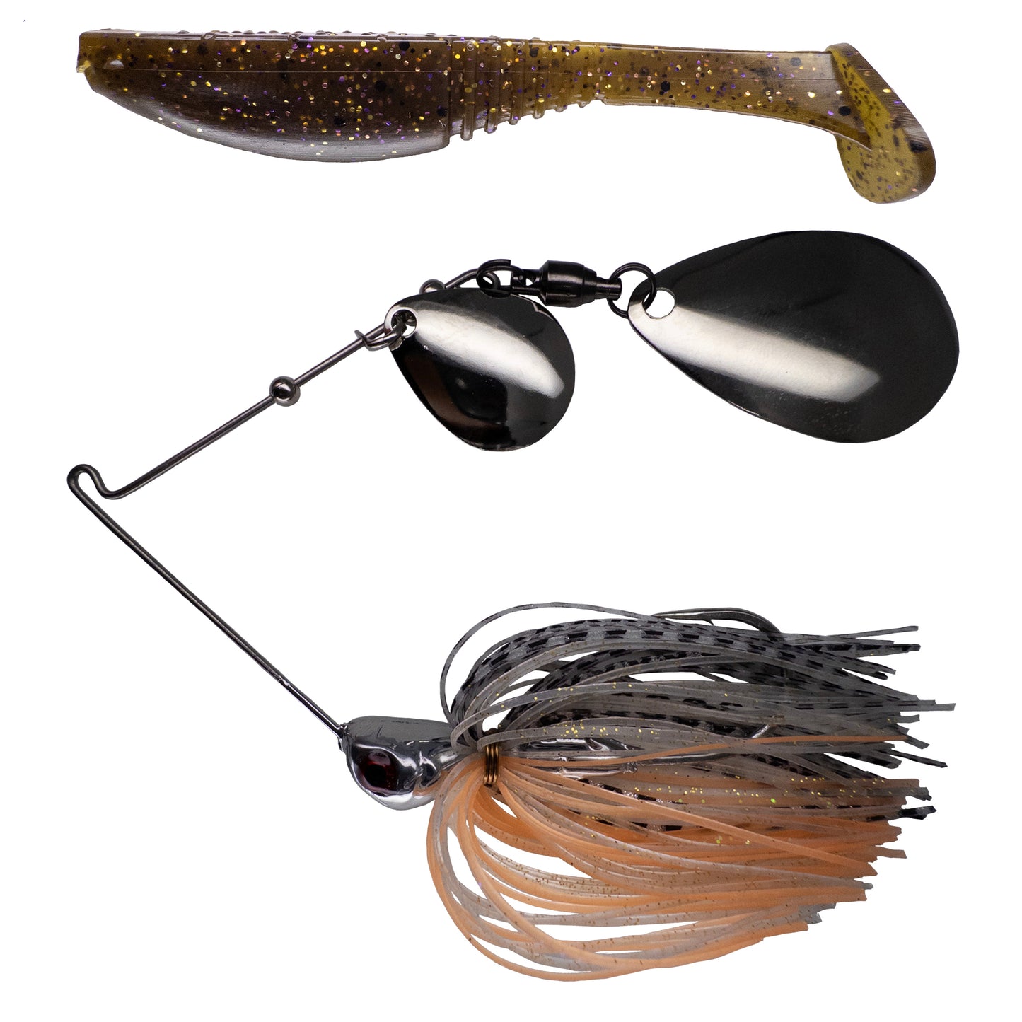 501 Blade Tandem Indiana/Oklahoma Blades ➕ 3.5” Vixen Swimbait