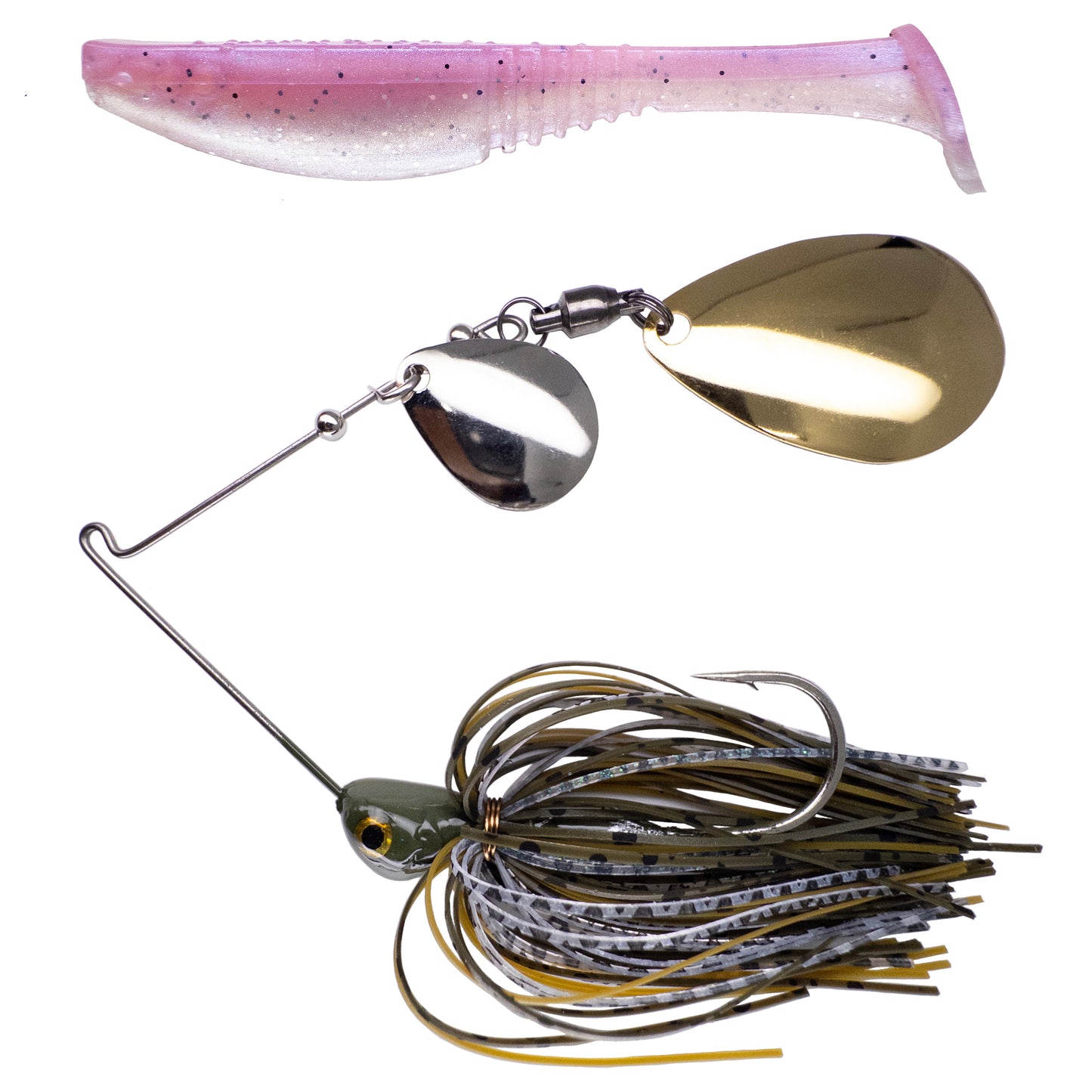 501 Blade Tandem Indiana/Oklahoma Blades ➕ 3.5” Vixen Swimbait
