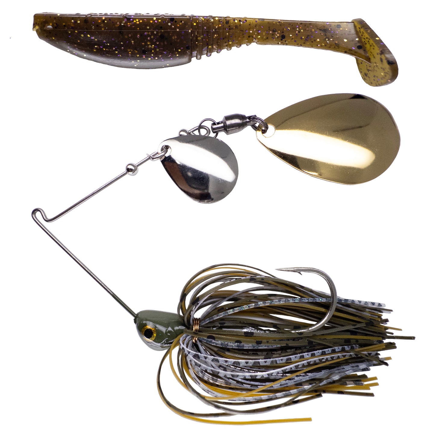 501 Blade Tandem Indiana/Oklahoma Blades ➕ 3.5” Vixen Swimbait