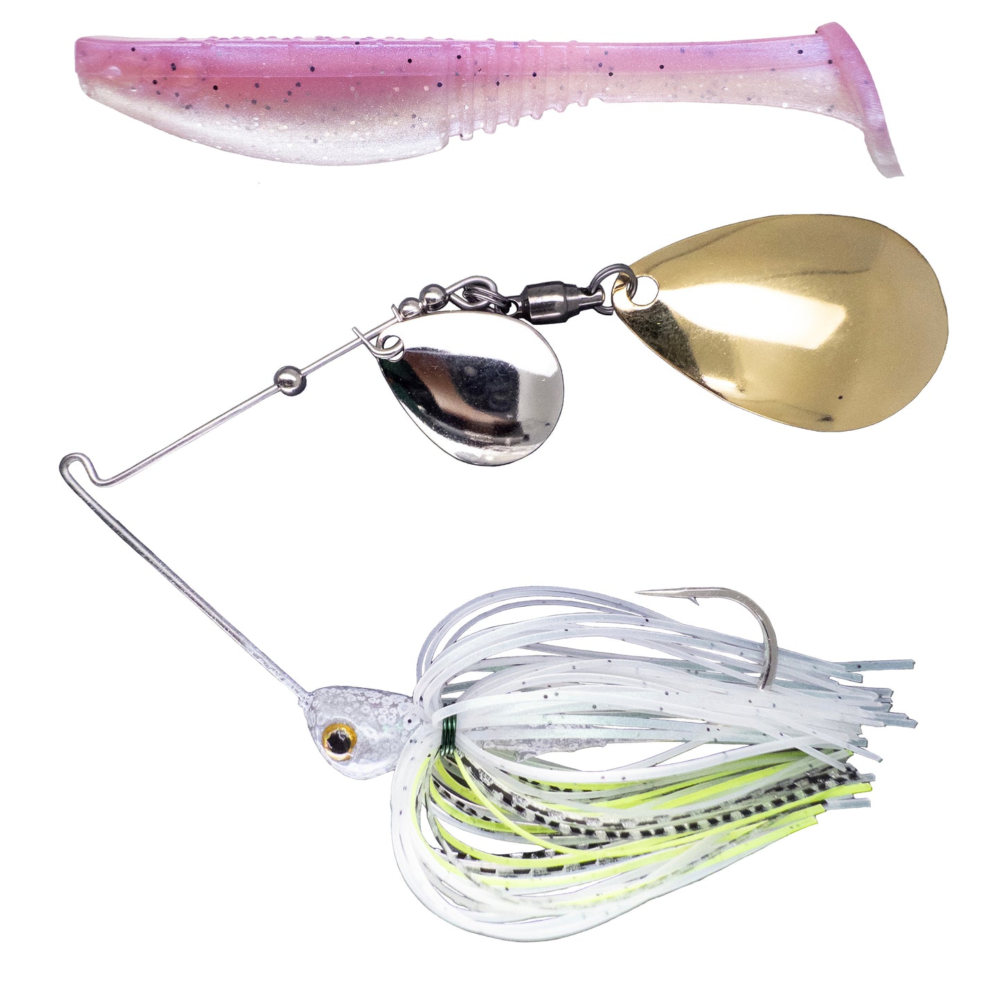 501 Blade Tandem Indiana/Oklahoma Blades ➕ 3.5” Vixen Swimbait