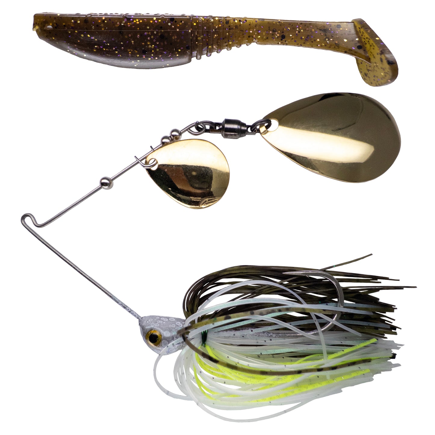 501 Blade Tandem Indiana/Oklahoma Blades ➕ 3.5” Vixen Swimbait