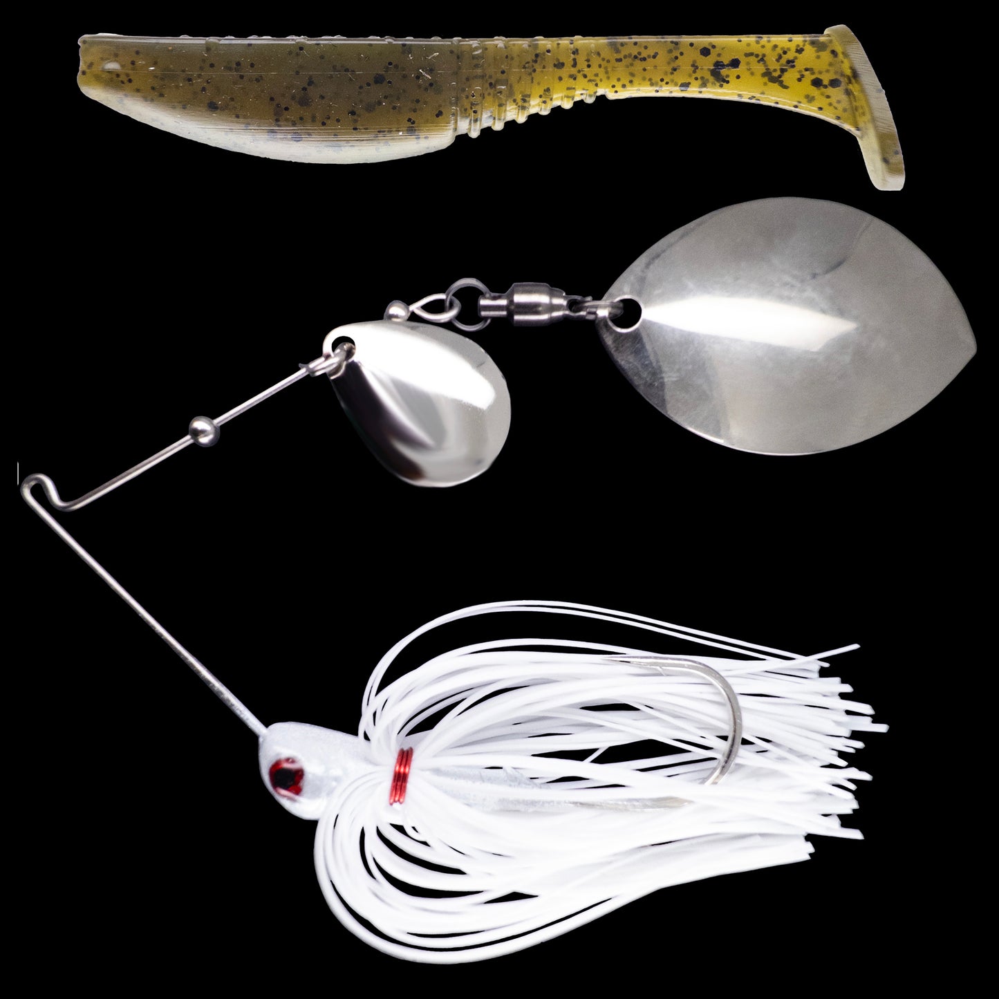 501 Blade Tandem Indiana/Oklahoma Blades ➕ 3.5” Vixen Swimbait