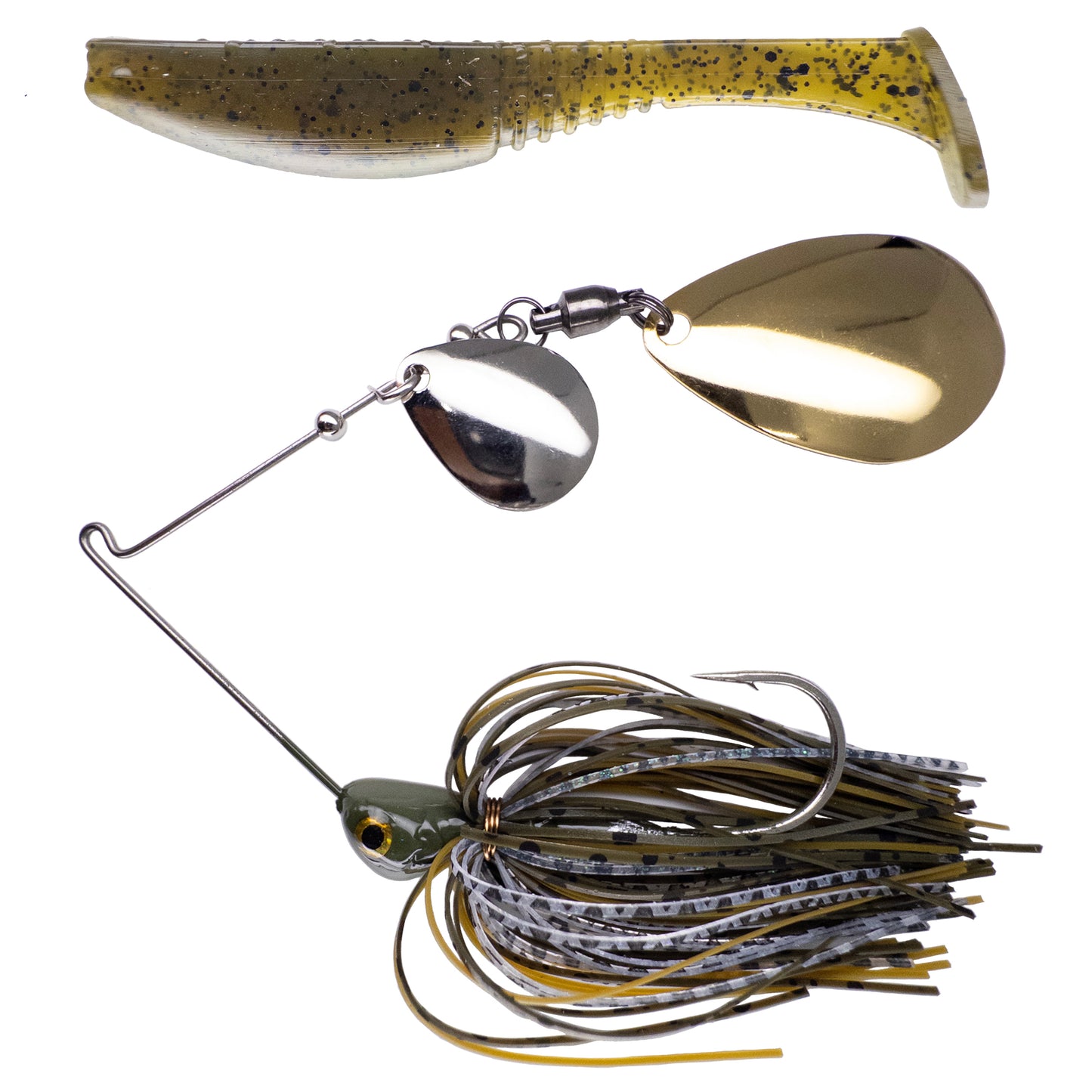 501 Blade Tandem Indiana/Oklahoma Blades ➕ 3.5” Vixen Swimbait