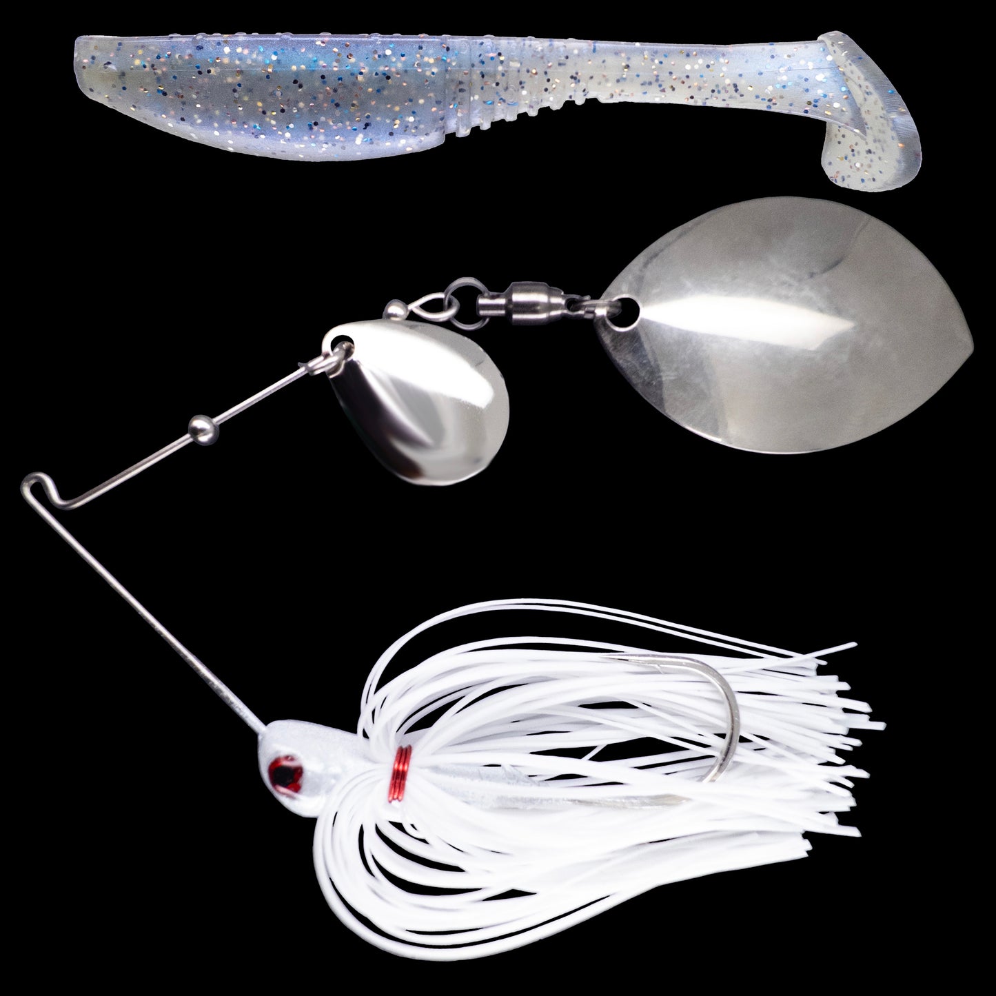 501 Blade Tandem Indiana/Oklahoma Blades ➕ 3.5” Vixen Swimbait