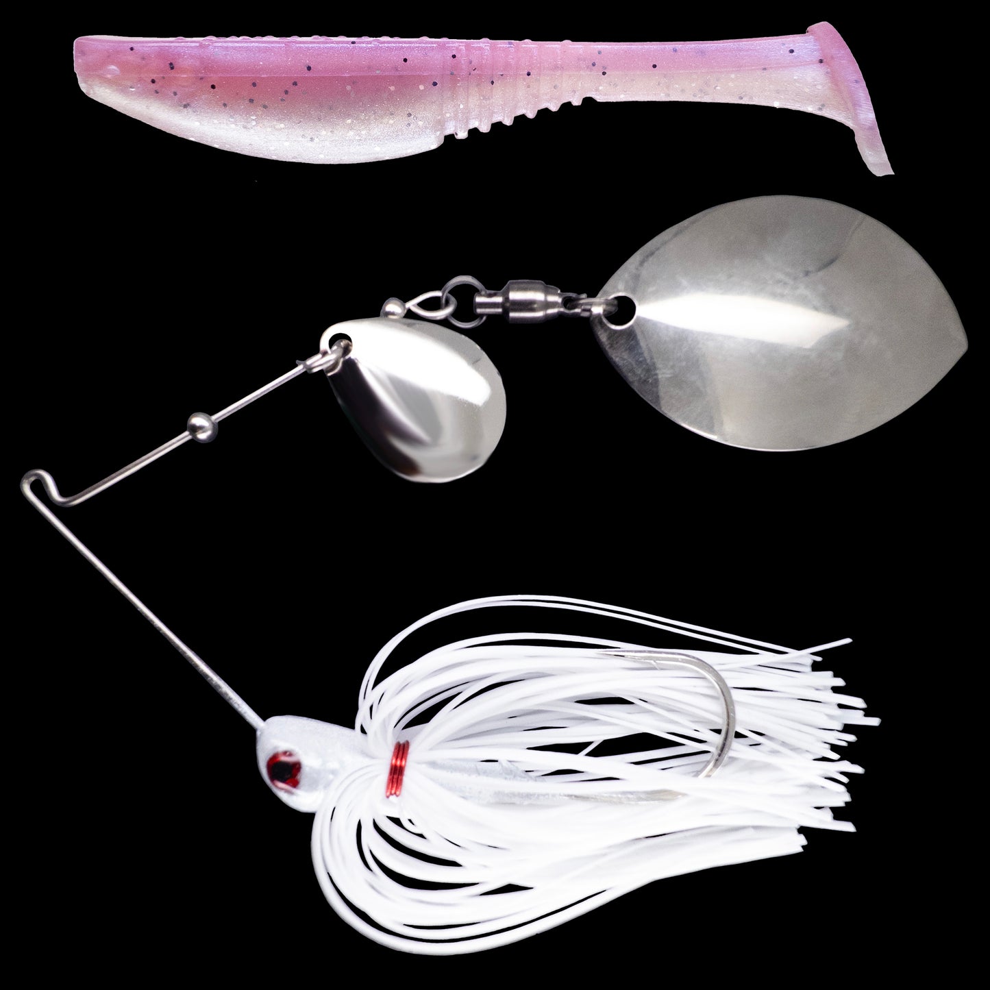 501 Blade Tandem Indiana/Oklahoma Blades ➕ 3.5” Vixen Swimbait