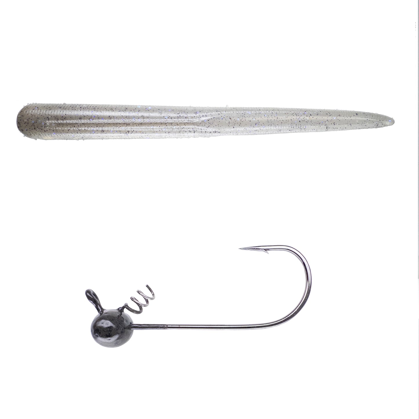 Magnum Baits 6” Wormser➕Mad Mouth Bass Bait Co. Football Shakey Head