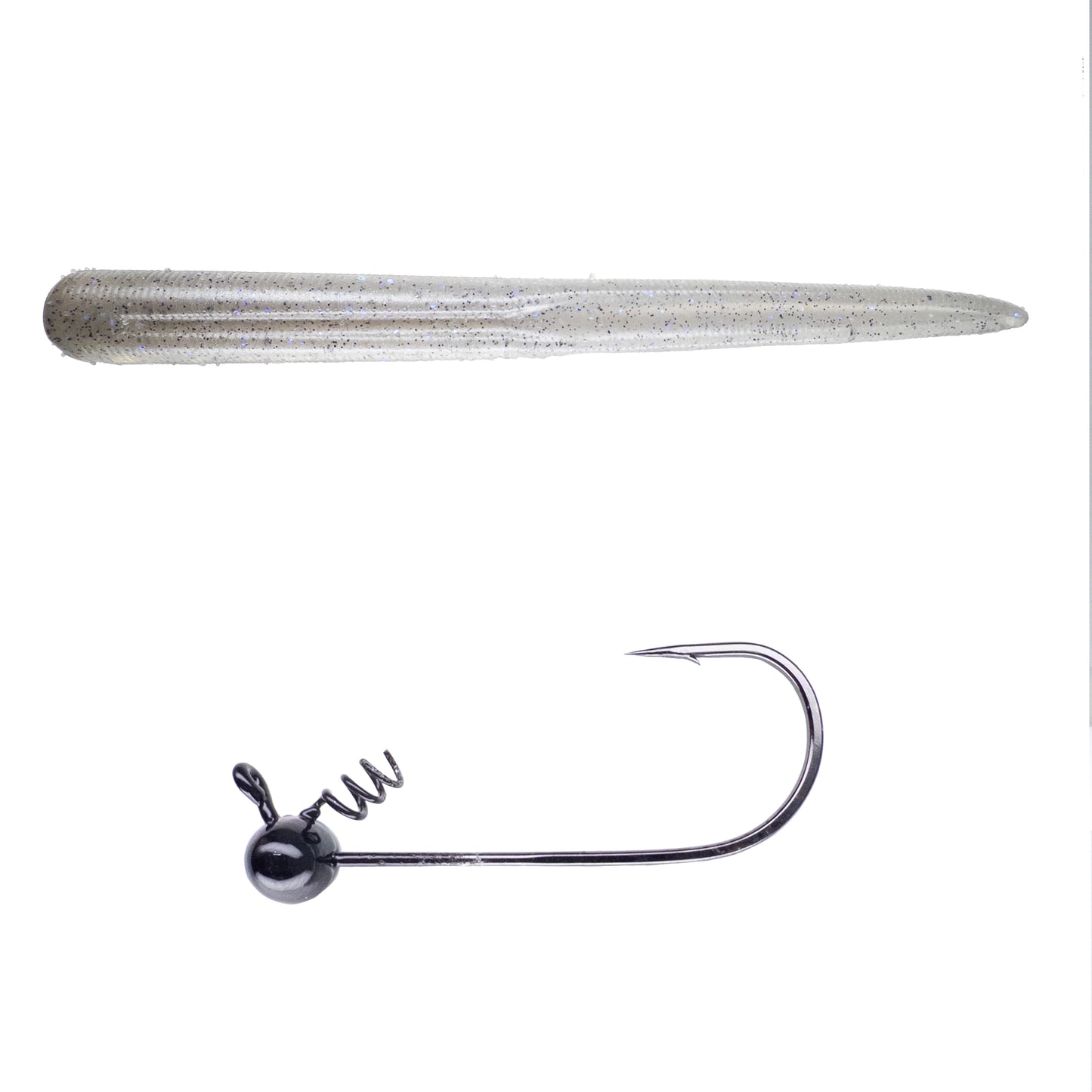 Magnum Baits 6” Wormser➕Mad Mouth Bass Bait Co. Football Shakey Head