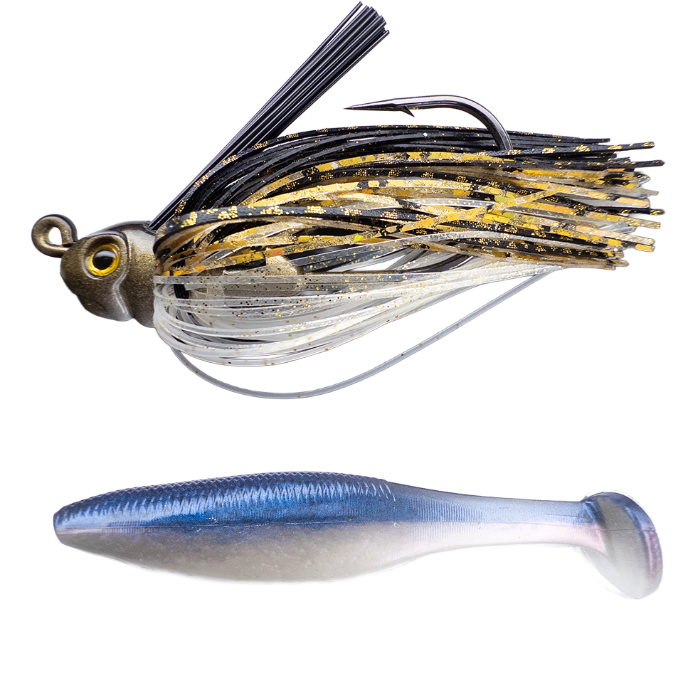 Swim Jig ➕ 3.8” Cave Swimmer