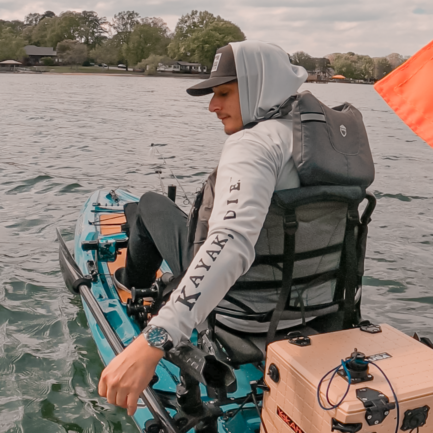 K,orD. LONG SLEEVE PERFORMANCE HOODIE