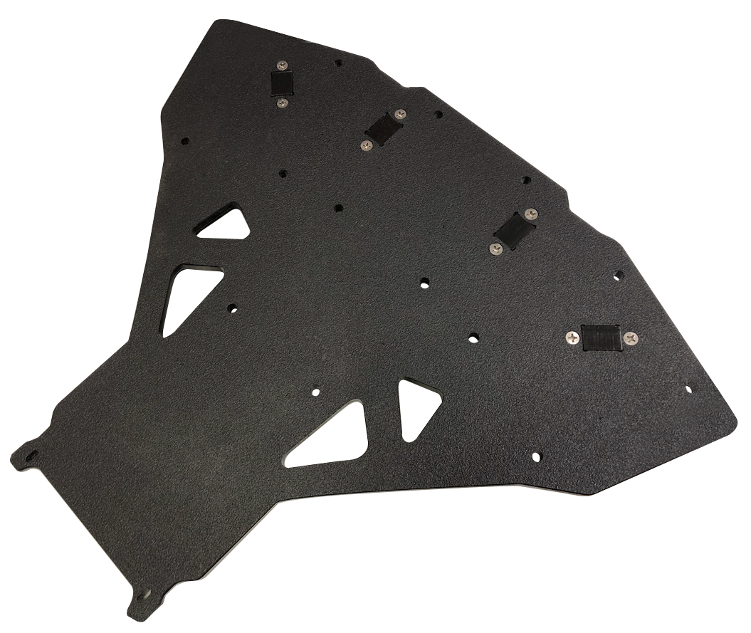 Hobie PA12 or PA14 Triple Item Mounting Plate