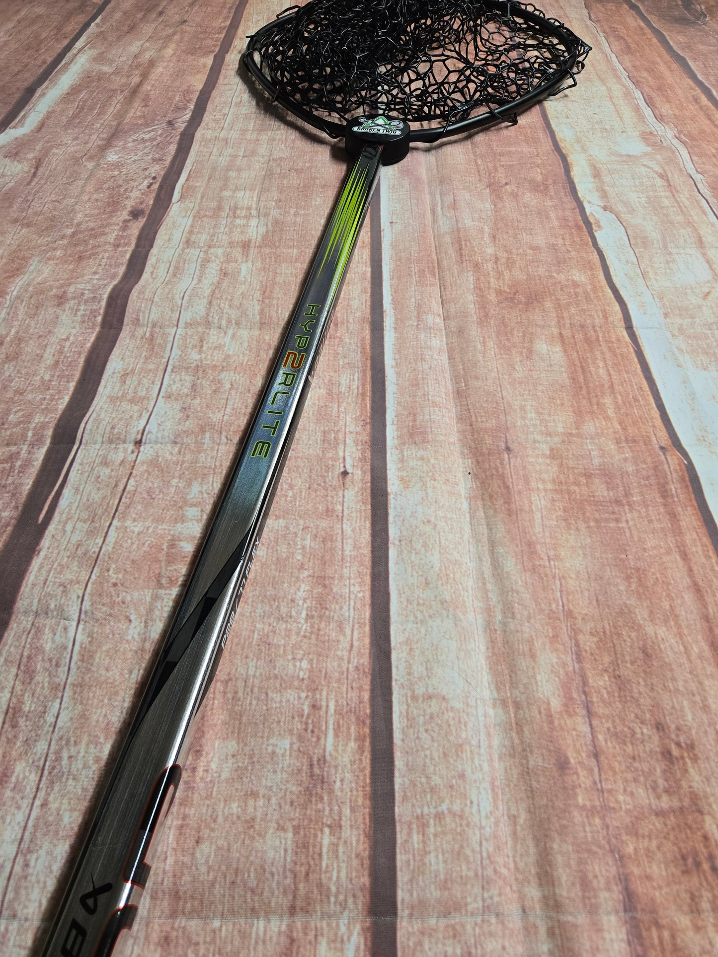 Extra Long Full Strength Landing Net - Bauer Stick