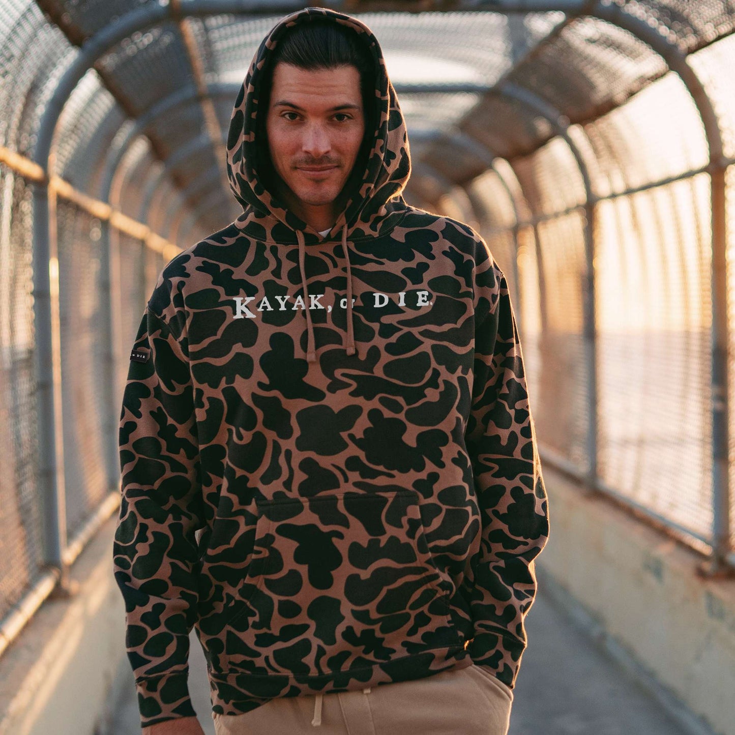 K,orD. DUCK CAMO HOODIE