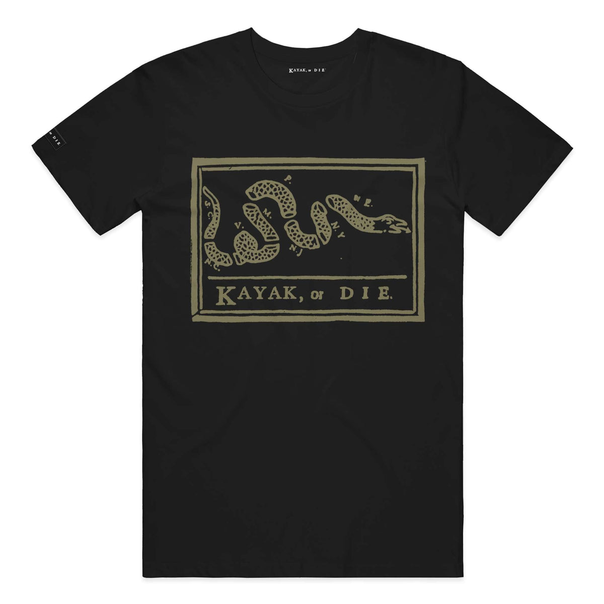 KAYAK, OR DIE. OG TEE