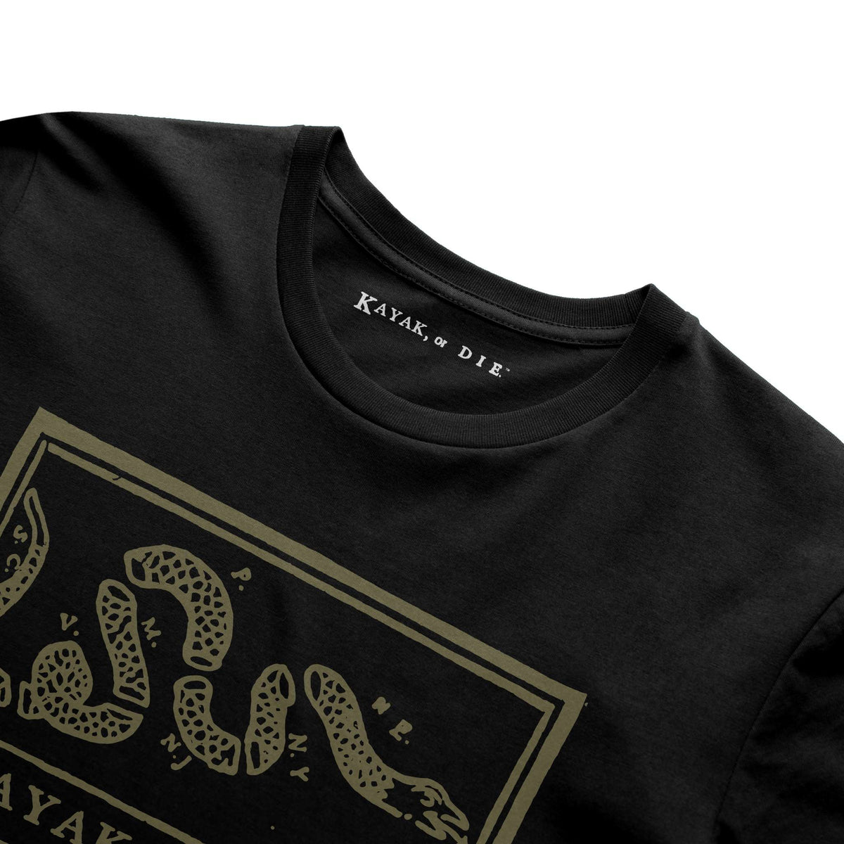 KAYAK, OR DIE. OG TEE