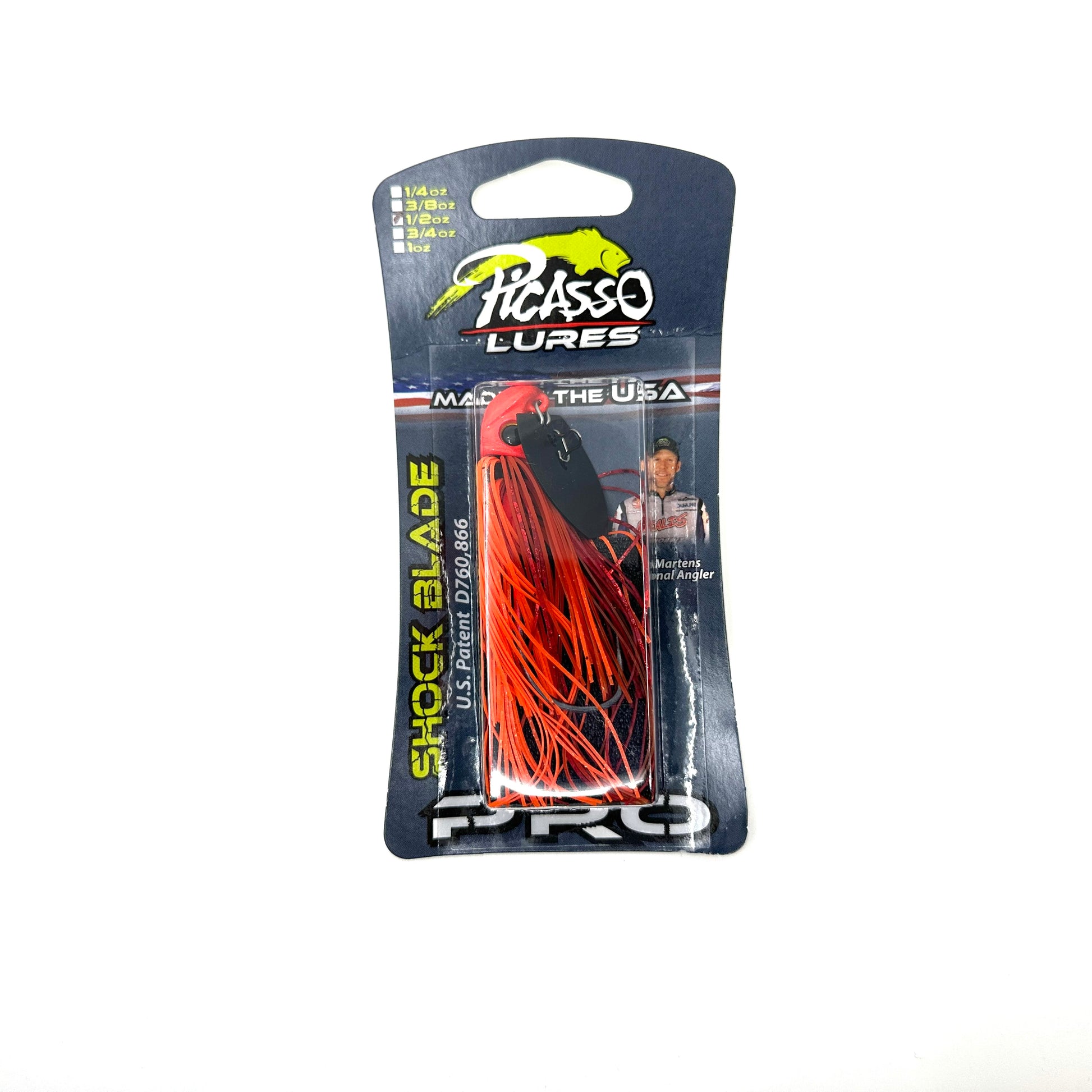 Picasso Lures-Shock Blade Pro – Dark Horse Tackle