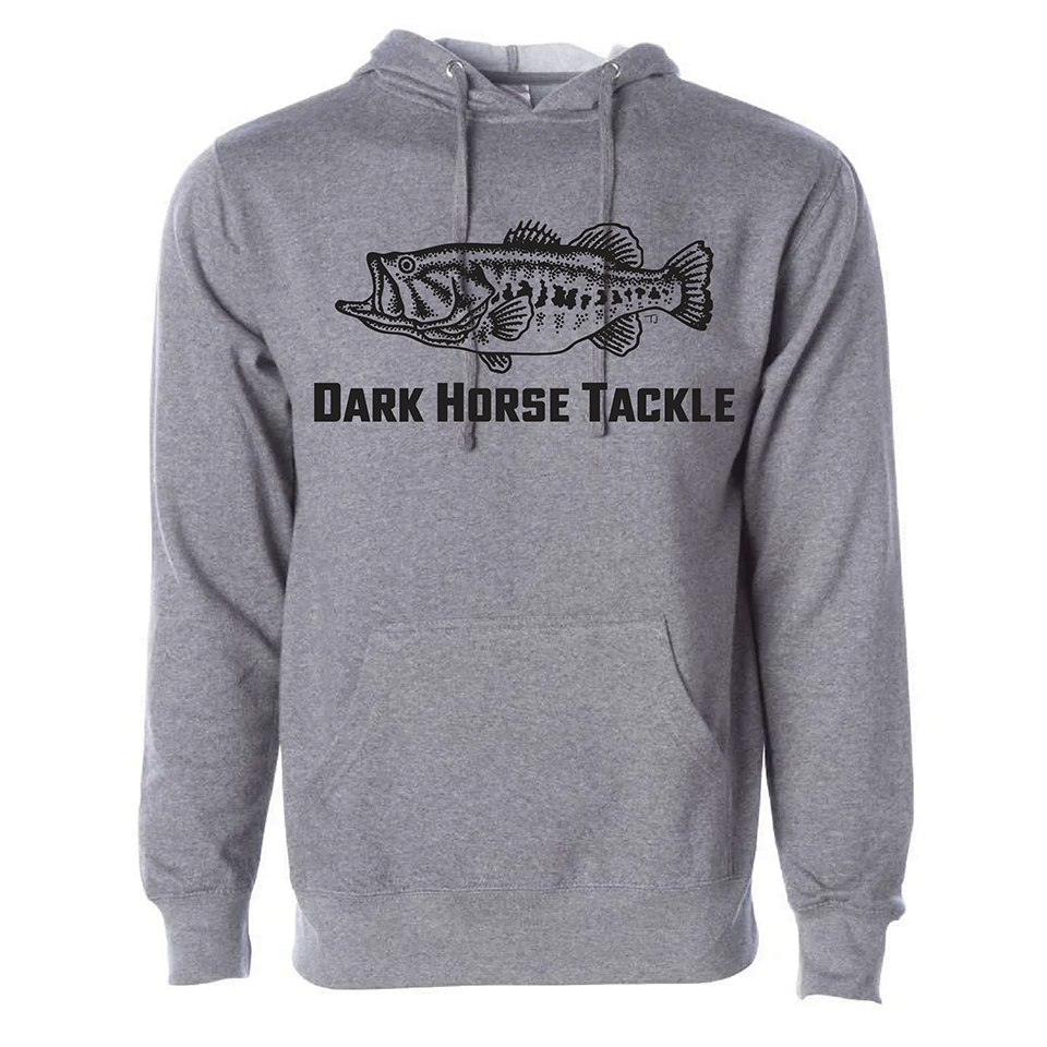 Team Largie / Smallie Dark Horse Tackle Mid-Weight Hoodie