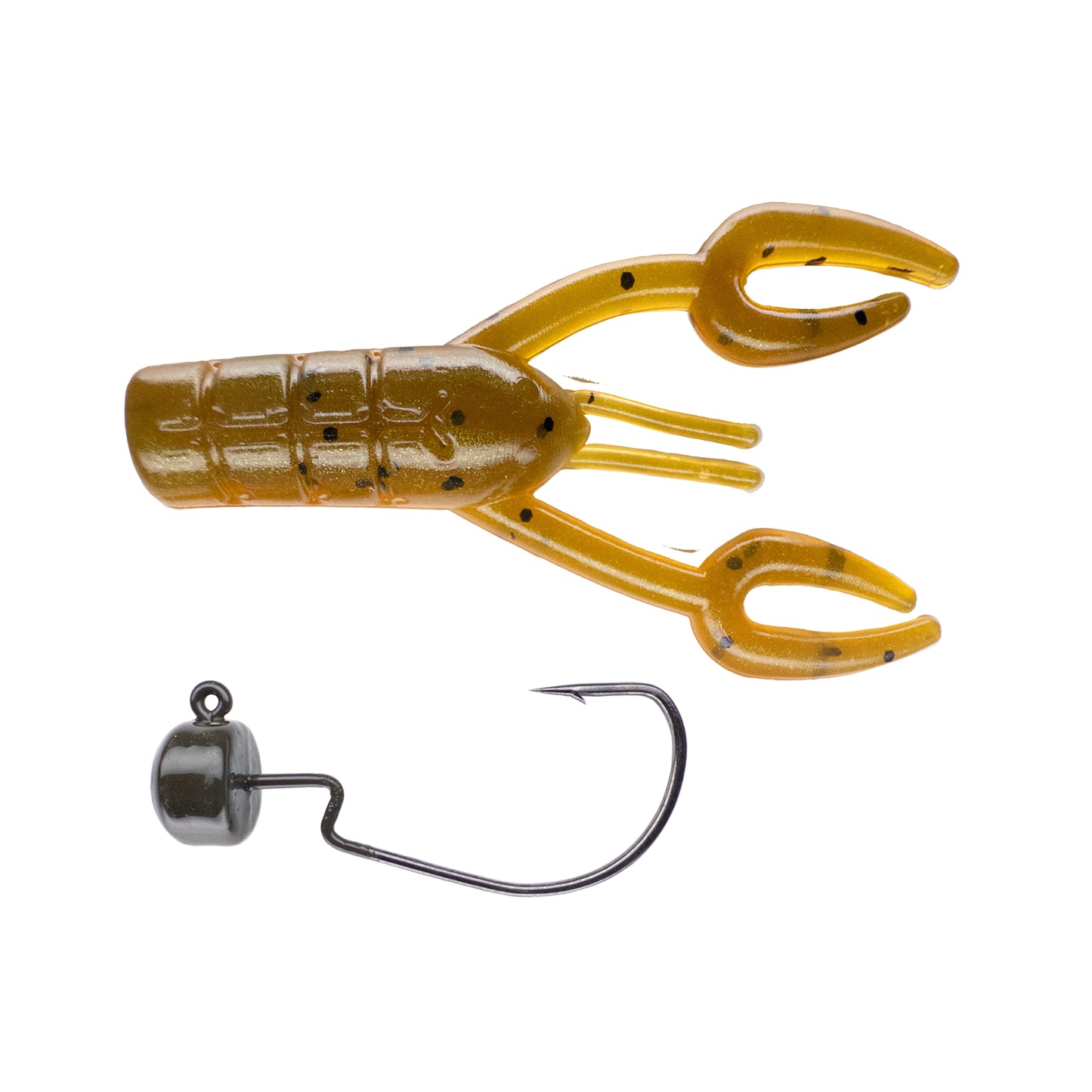 Dirks Craw➕Mad Mouth Bass Bait Co. Offset Block Heads