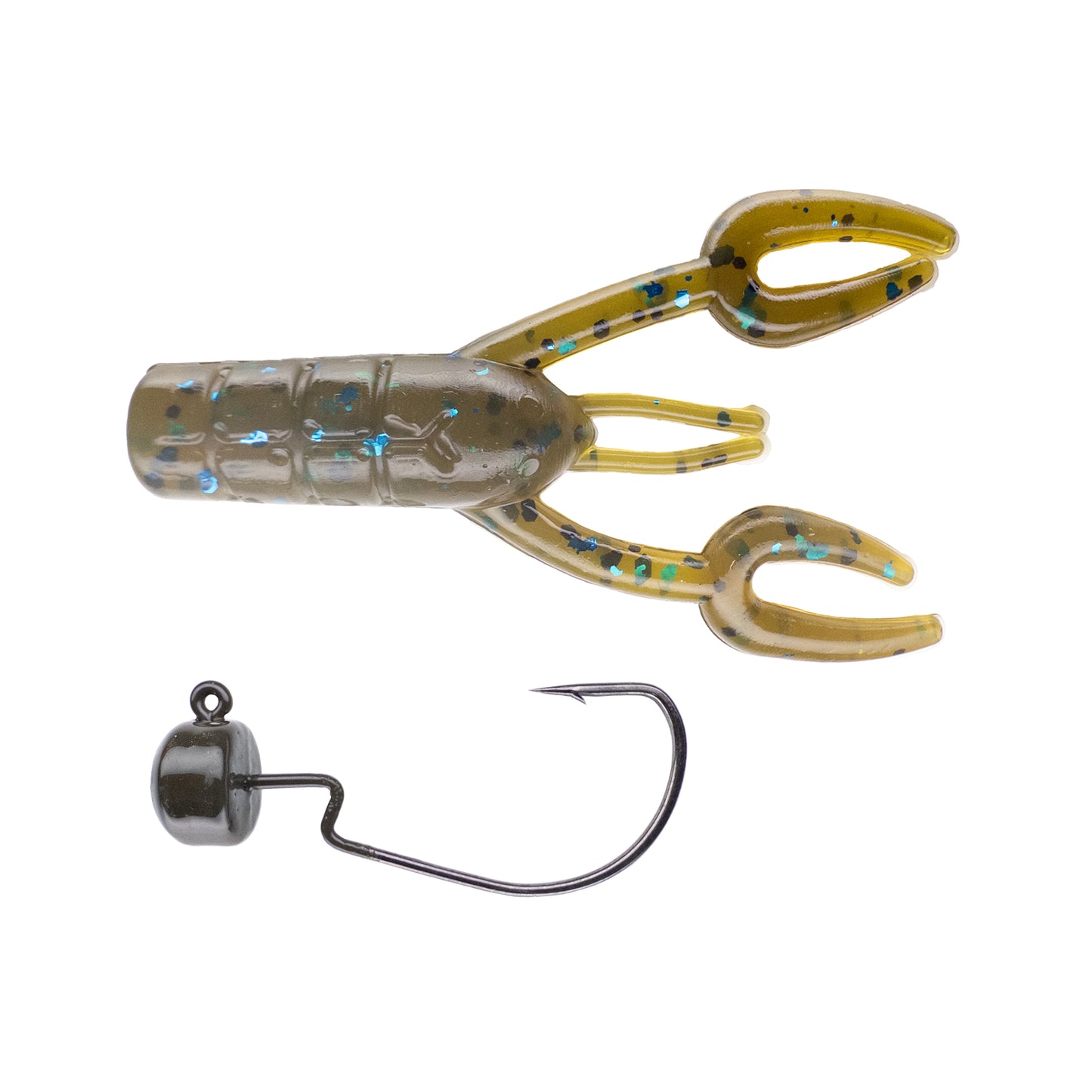 Dirks Craw➕Mad Mouth Bass Bait Co. Offset Block Heads