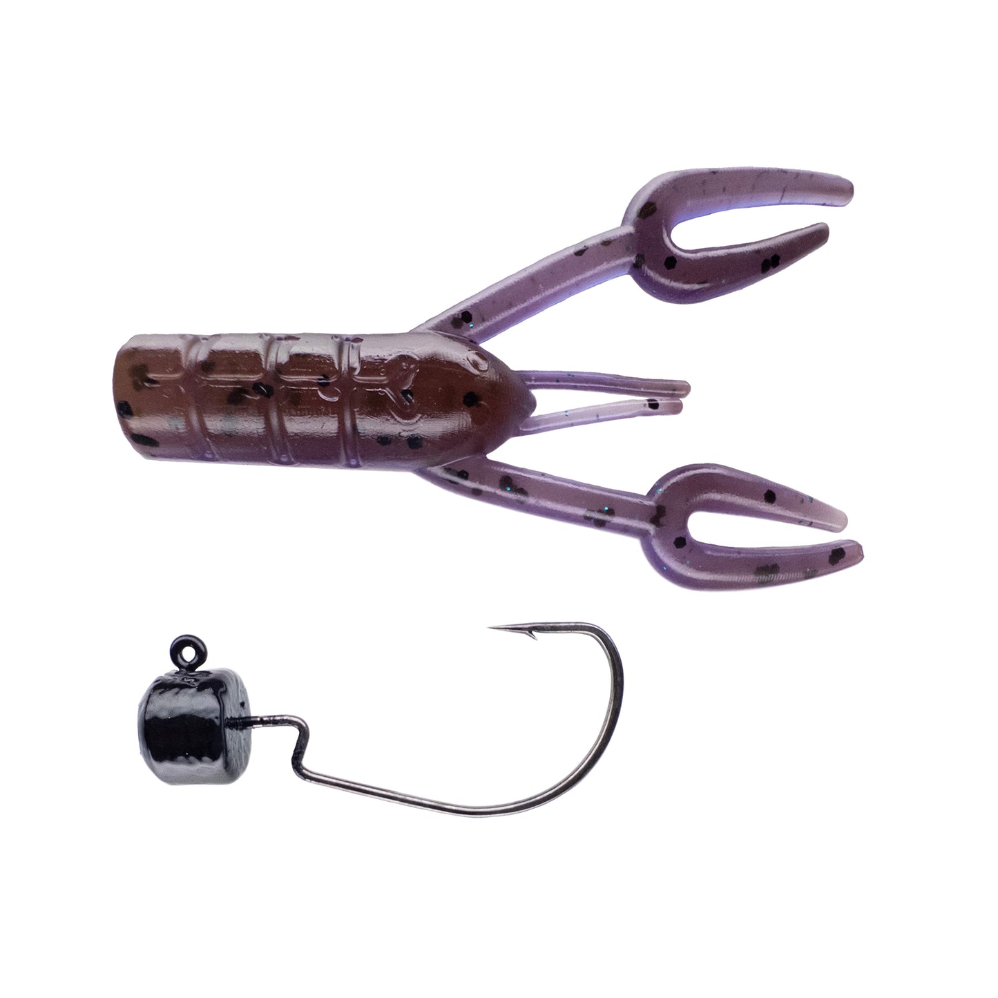 Dirks Craw➕Mad Mouth Bass Bait Co. Offset Block Heads