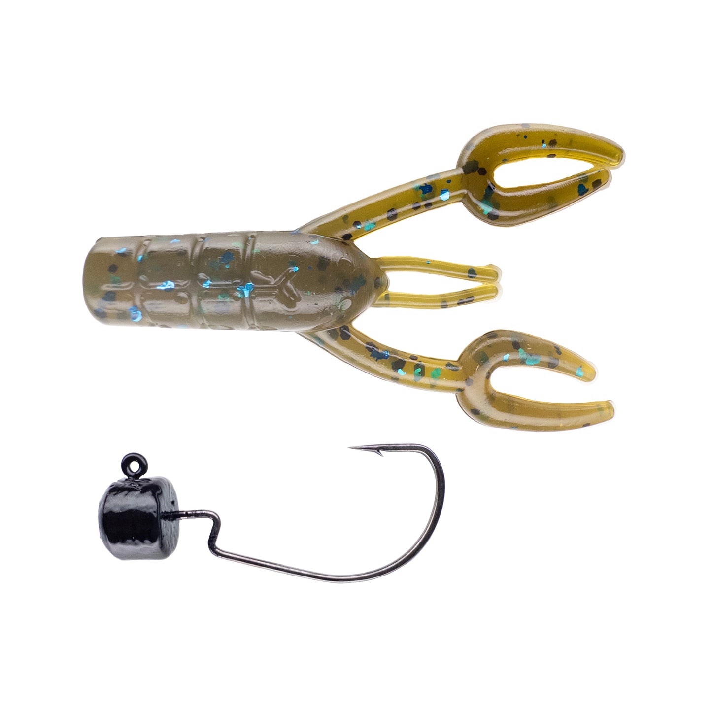 Dirks Craw➕Mad Mouth Bass Bait Co. Offset Block Heads