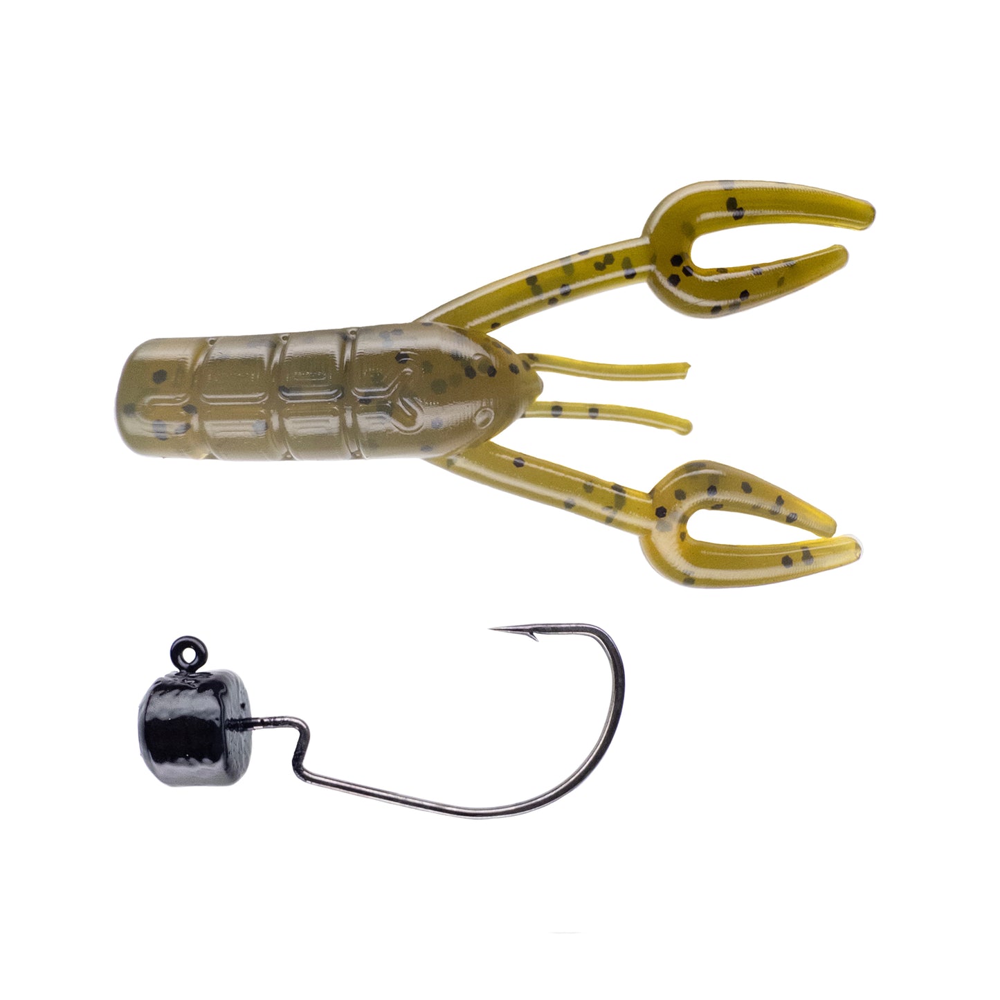 Dirks Craw➕Mad Mouth Bass Bait Co. Offset Block Heads