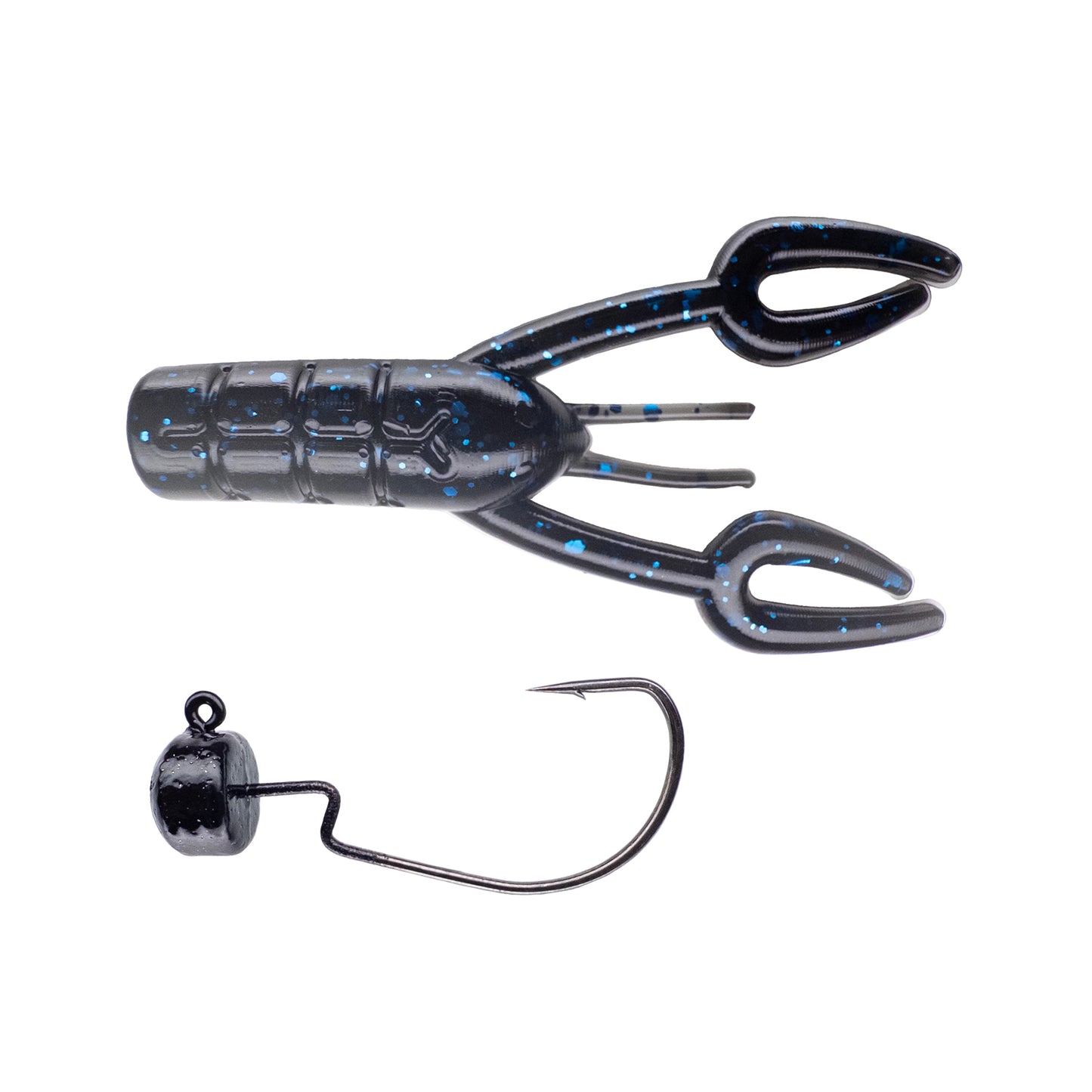 Dirks Craw➕Mad Mouth Bass Bait Co. Offset Block Heads