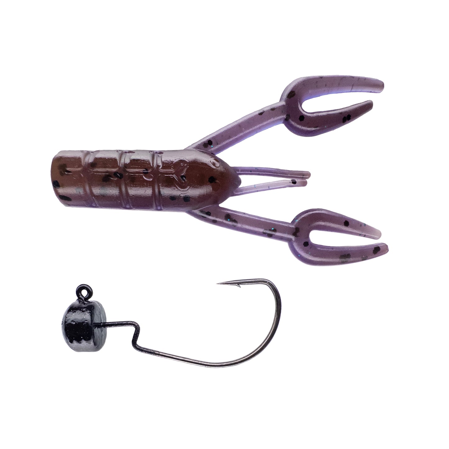 Dirks Craw➕Mad Mouth Bass Bait Co. Offset Block Heads