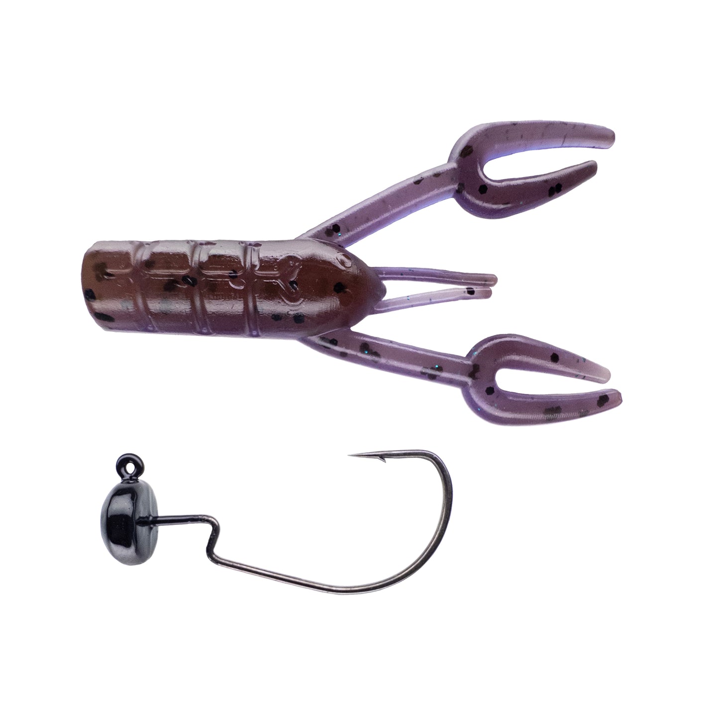 Dirks Craw➕Mad Mouth Bass Bait Co. Offset Block Heads