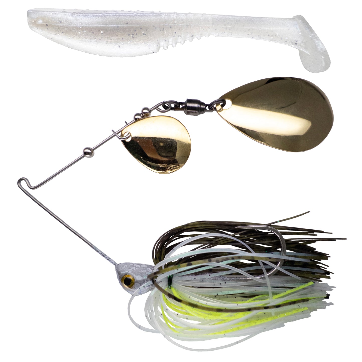 501 Blade Tandem Indiana/Oklahoma Blades ➕ 3.5” Vixen Swimbait
