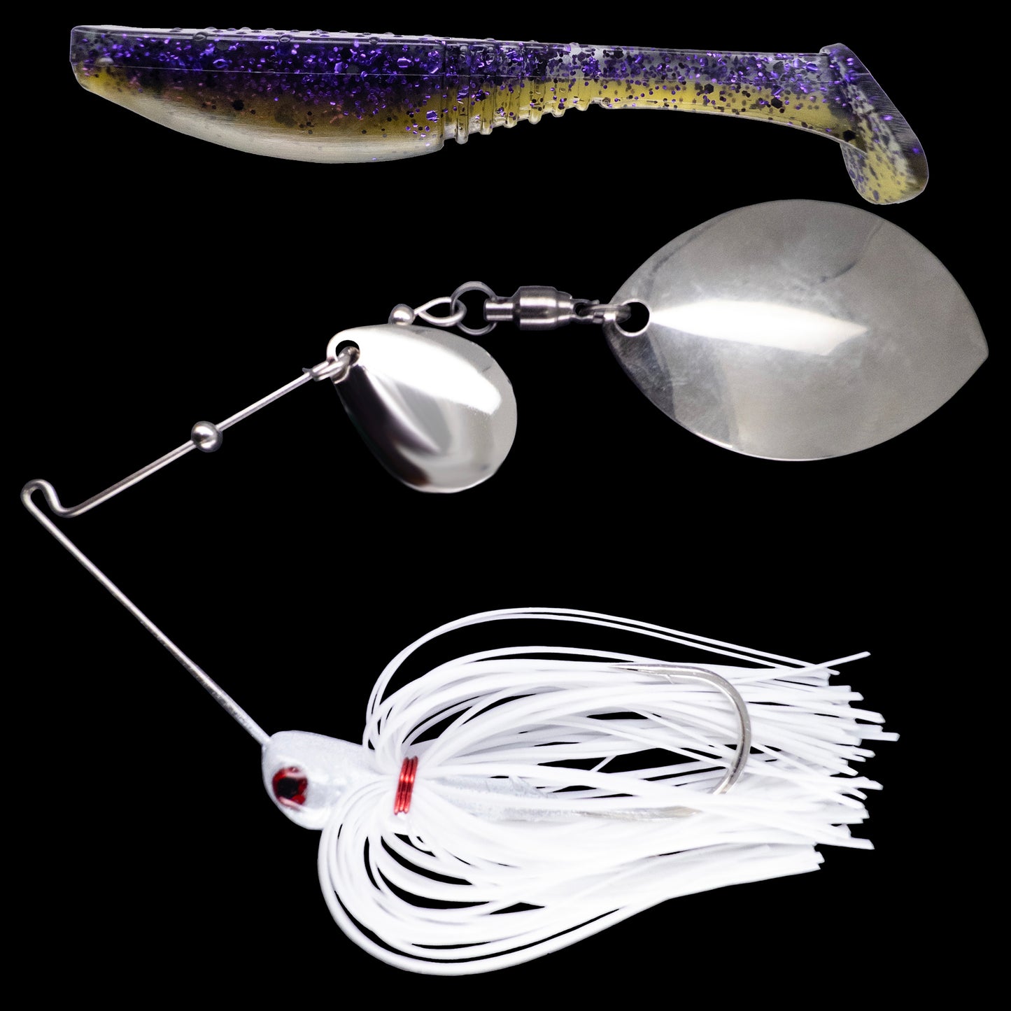 501 Blade Tandem Indiana/Oklahoma Blades ➕ 3.5” Vixen Swimbait