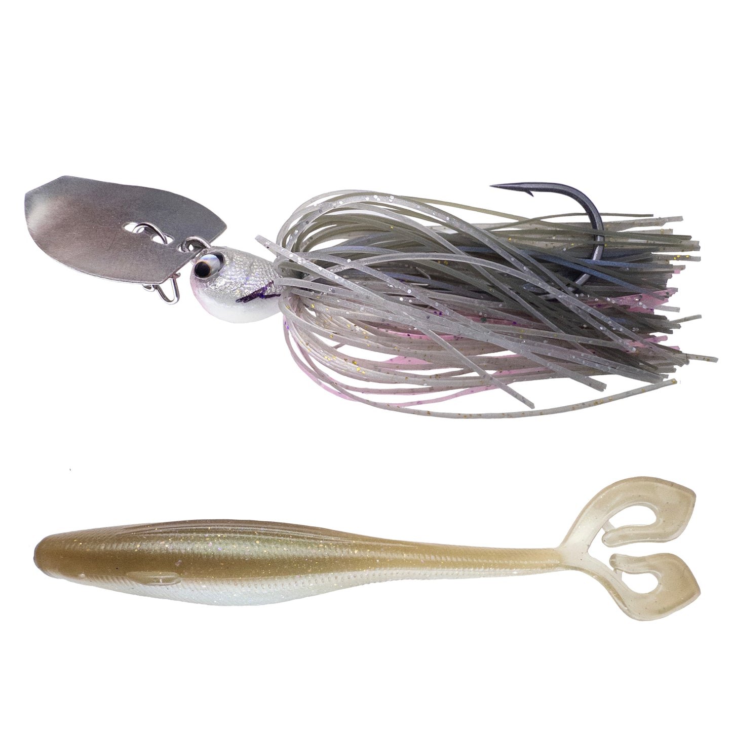Deeks❌Dixon Bladed Jig ➕ Swampro 4.25” Powah’ Glide