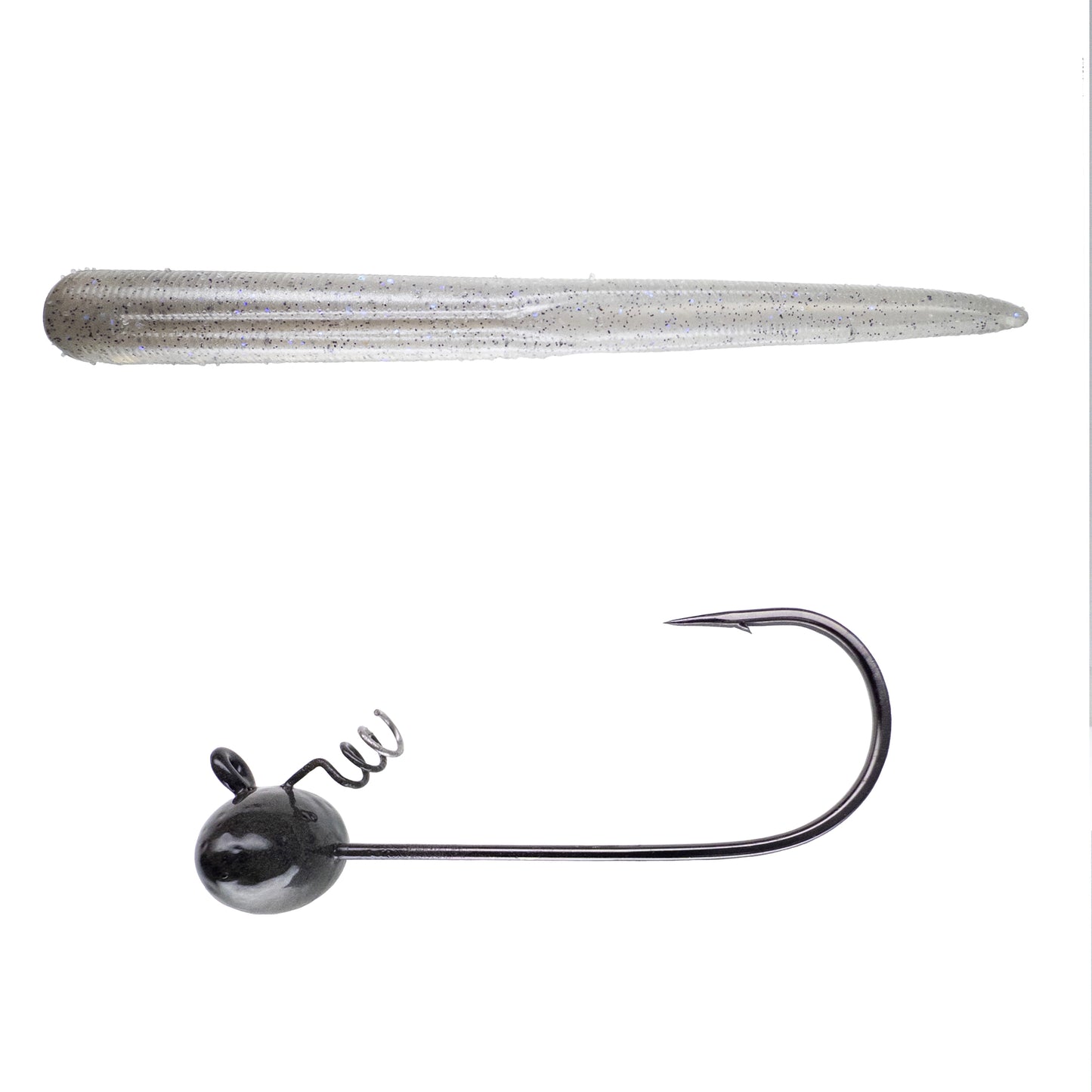 Magnum Baits 6” Wormser➕Mad Mouth Bass Bait Co. Football Shakey Head