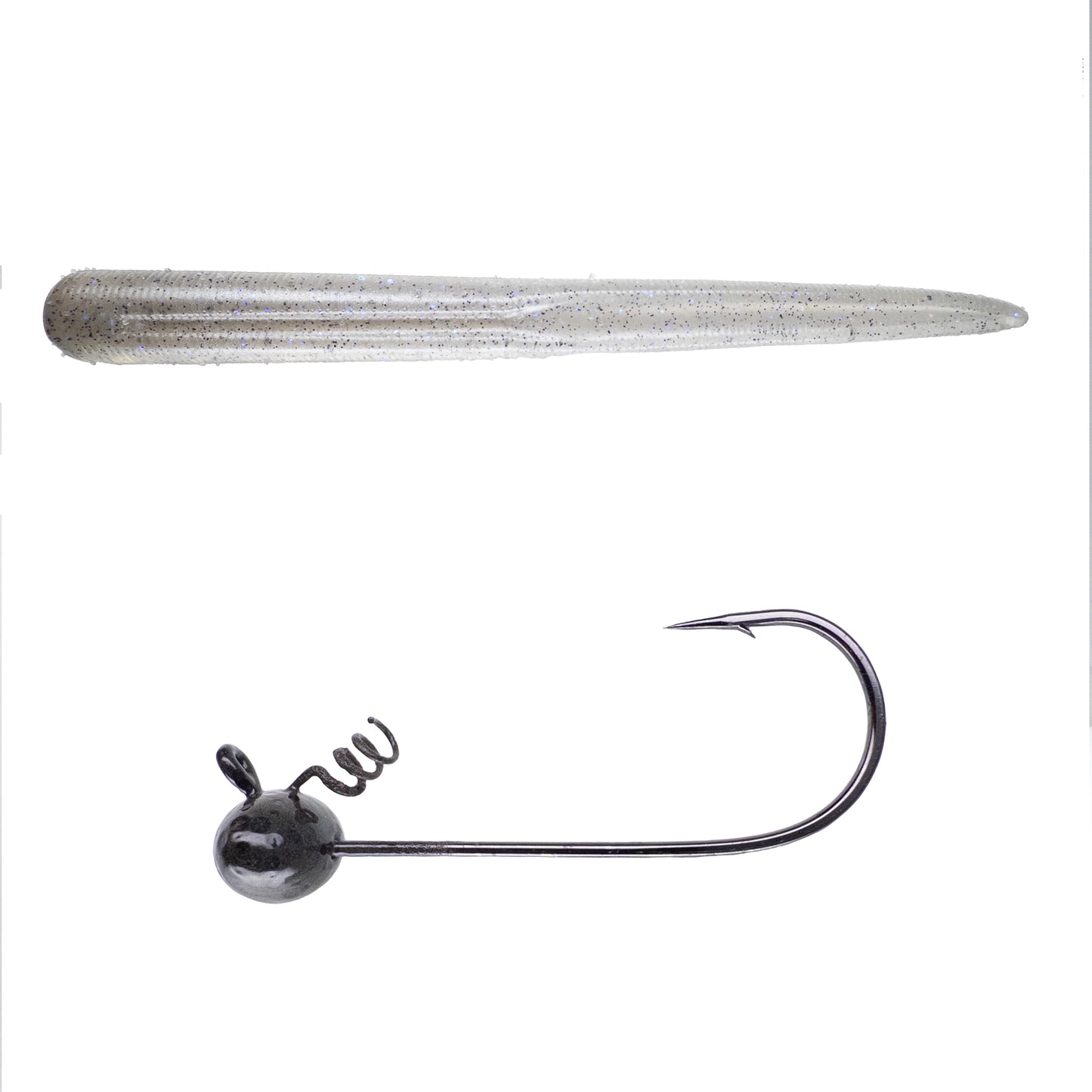 Magnum Baits 6” Wormser➕Mad Mouth Bass Bait Co. Football Shakey Head