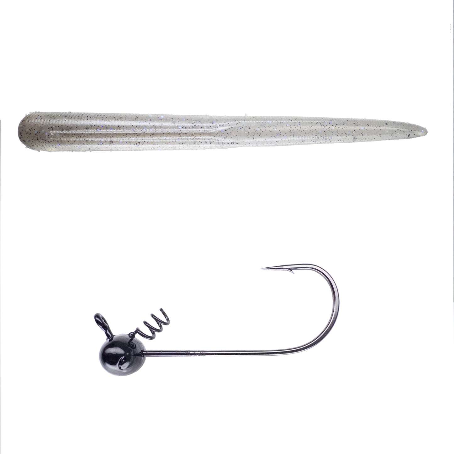 Magnum Baits 6” Wormser➕Mad Mouth Bass Bait Co. Football Shakey Head