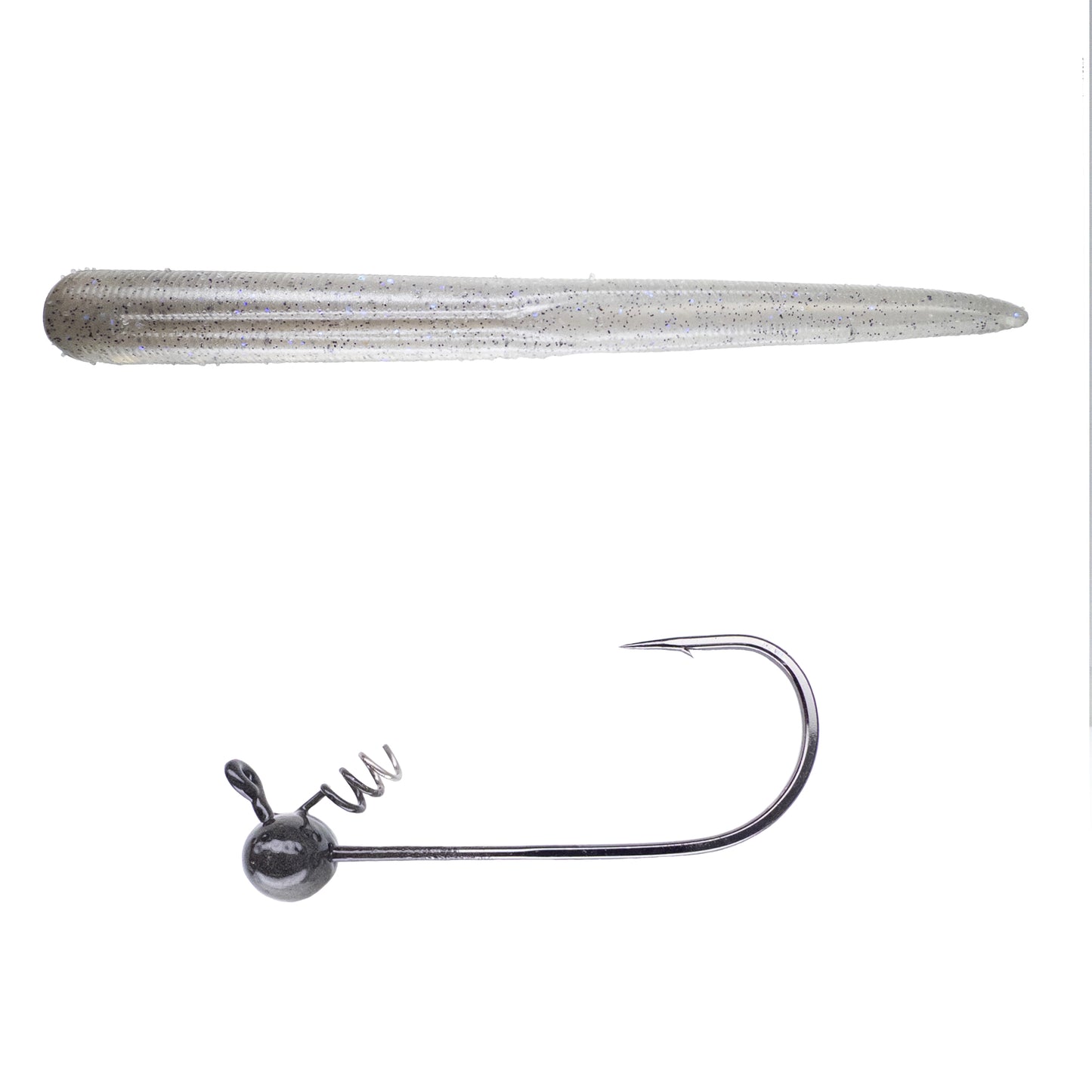 Magnum Baits 6” Wormser➕Mad Mouth Bass Bait Co. Football Shakey Head