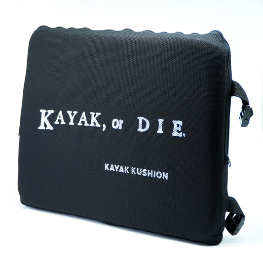Square Kushion | Kayak or Die