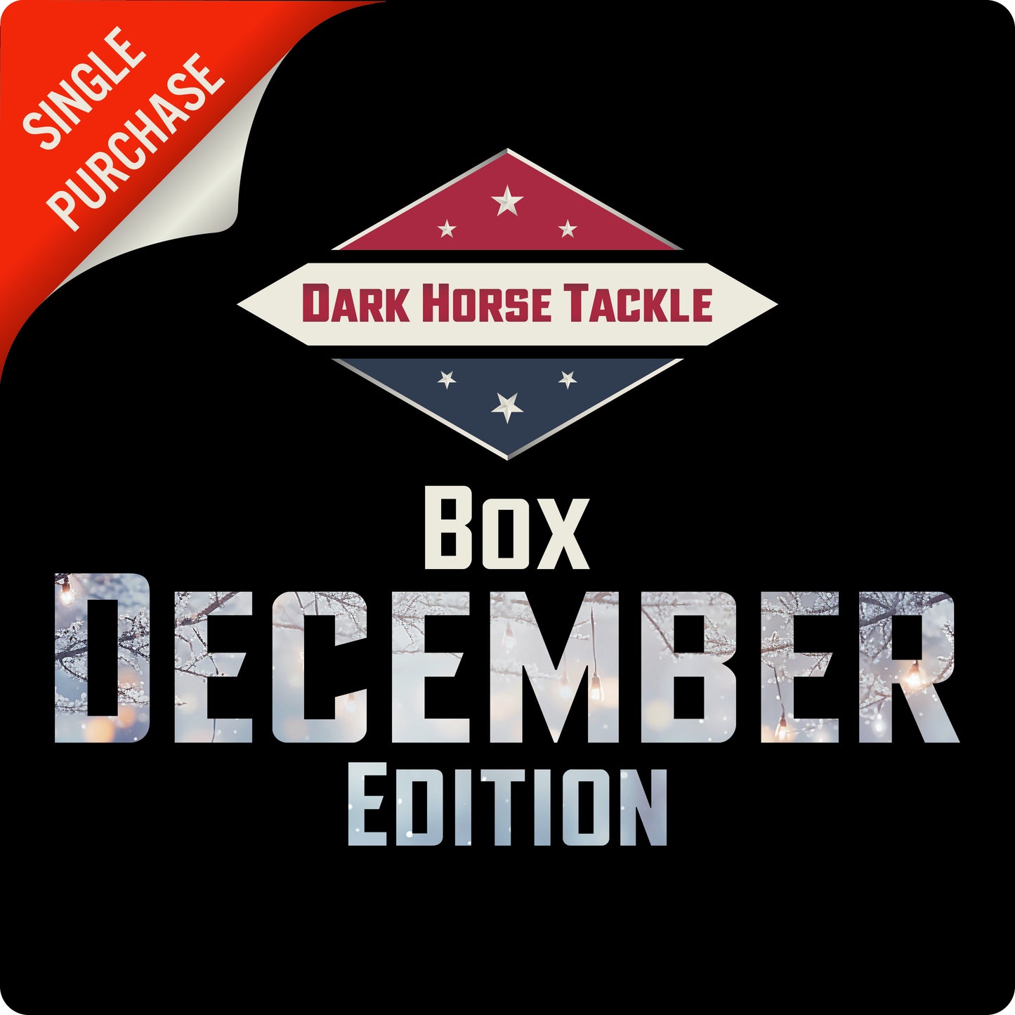 Dark Horse Tackle Box: ❄️December❄️ Edition
