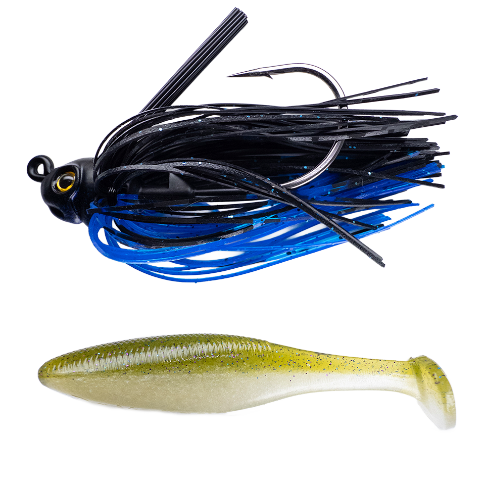 Swim Jig ➕ 3.8” Cave Swimmer