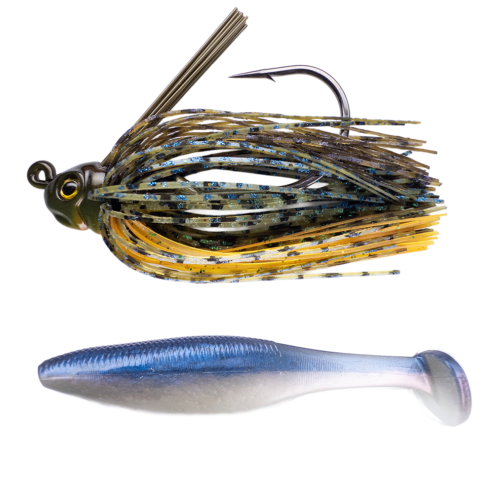 Swim Jig ➕ 3.8” Cave Swimmer
