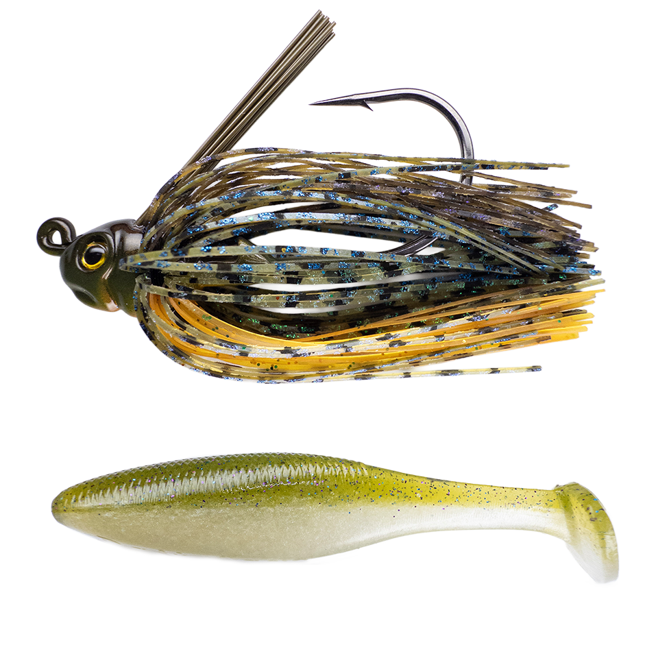 Swim Jig ➕ 3.8” Cave Swimmer